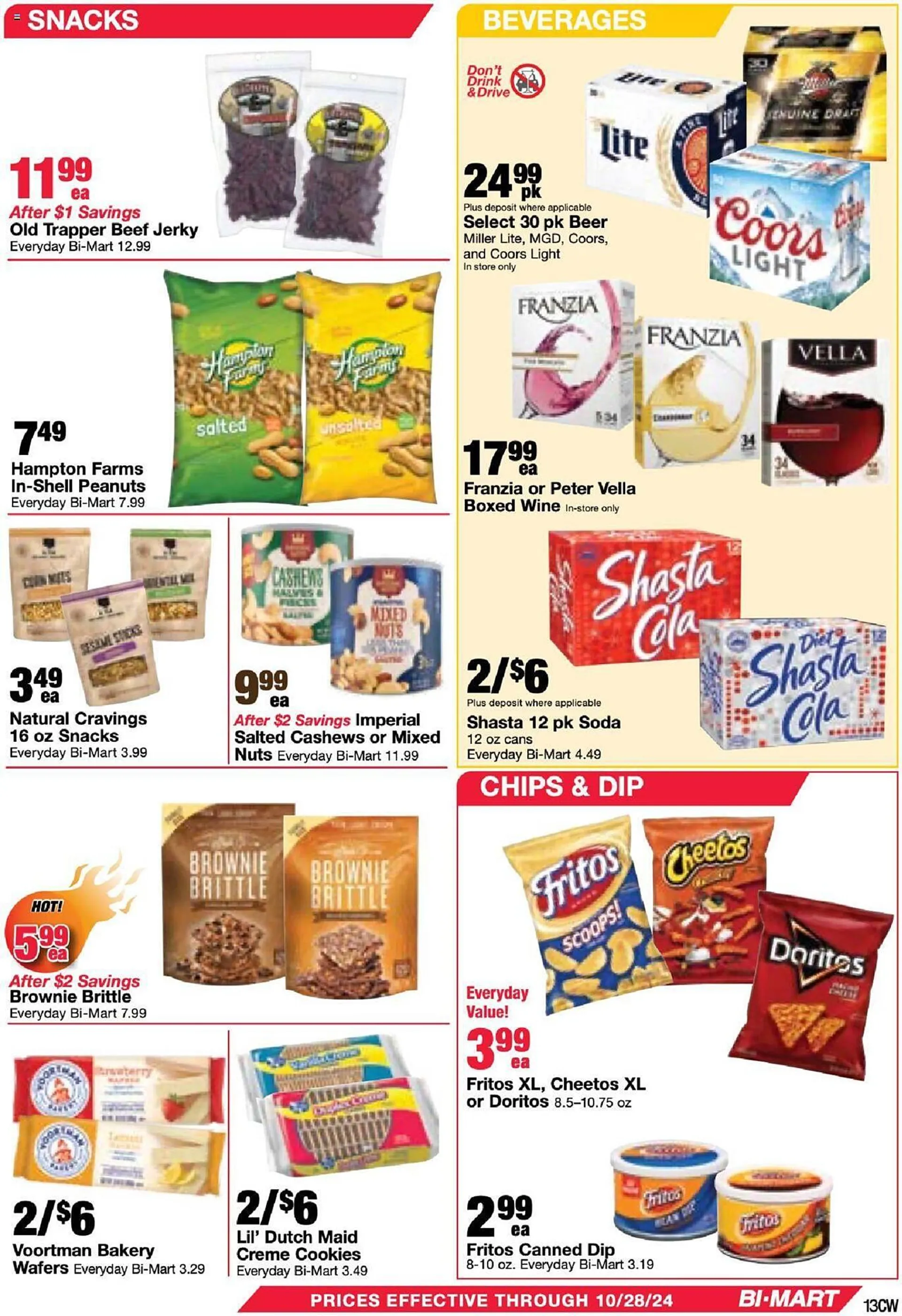 Weekly ad Bi-Mart Weekly Ad from October 15 to October 28 2024 - Page 13