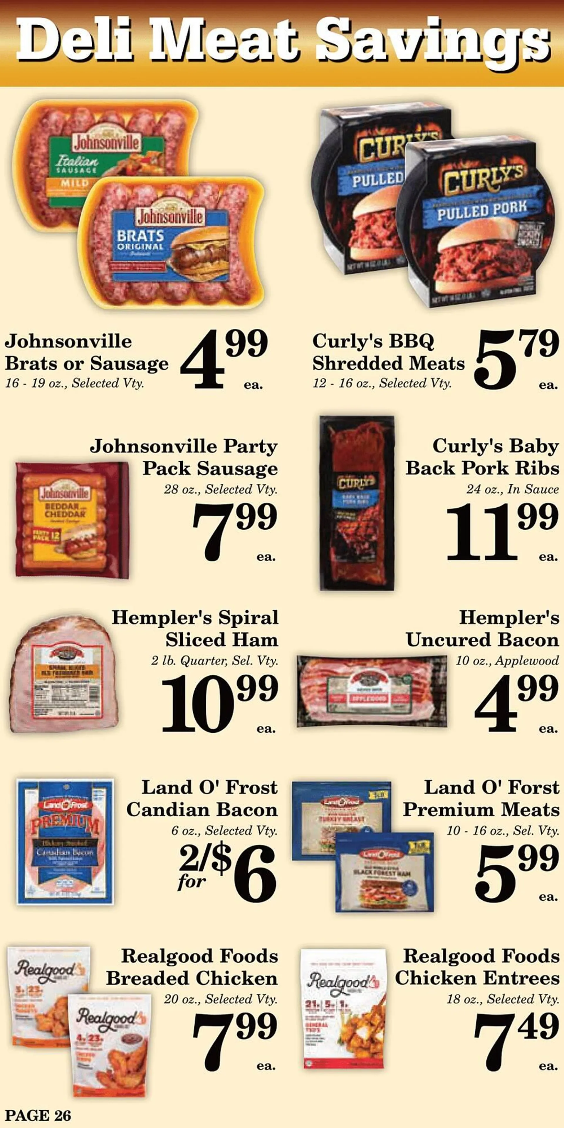 Weekly ad Harvest Foods ad from April 30 to May 27 2025 - Page 27