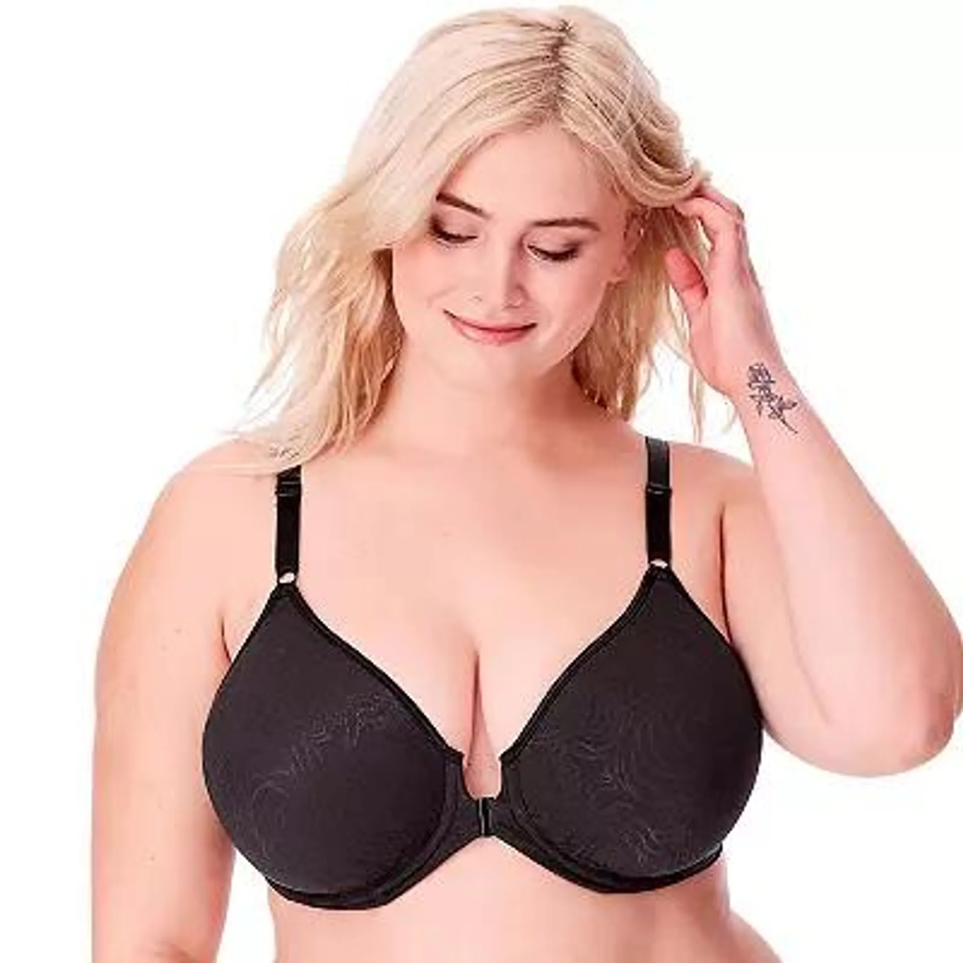 Bali® Comfort Revolution® Full-Figure Front-Closure Shaping Underwire Bra 3P66