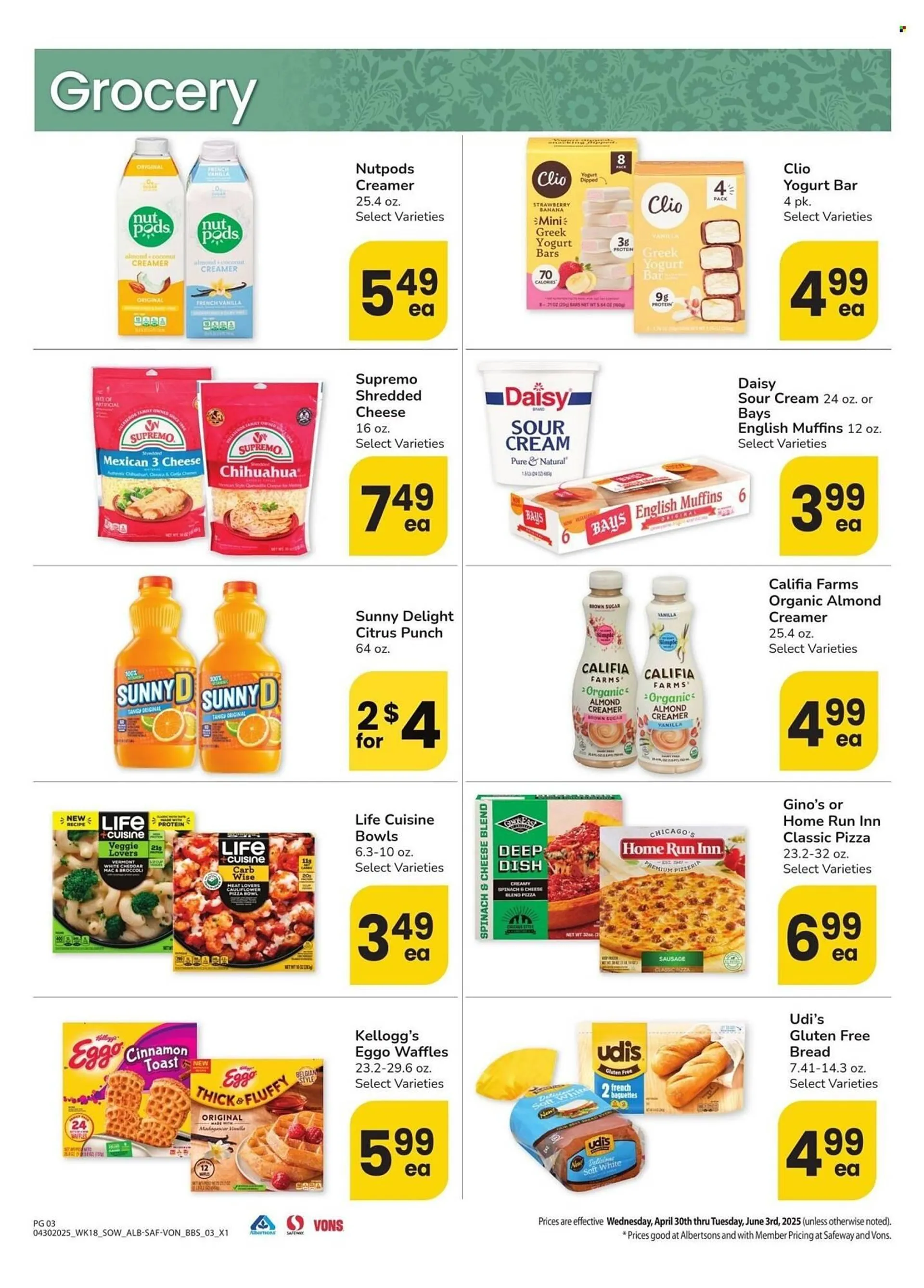 Weekly ad Albertsons Weekly Ad from April 30 to June 3 2025 - Page 3