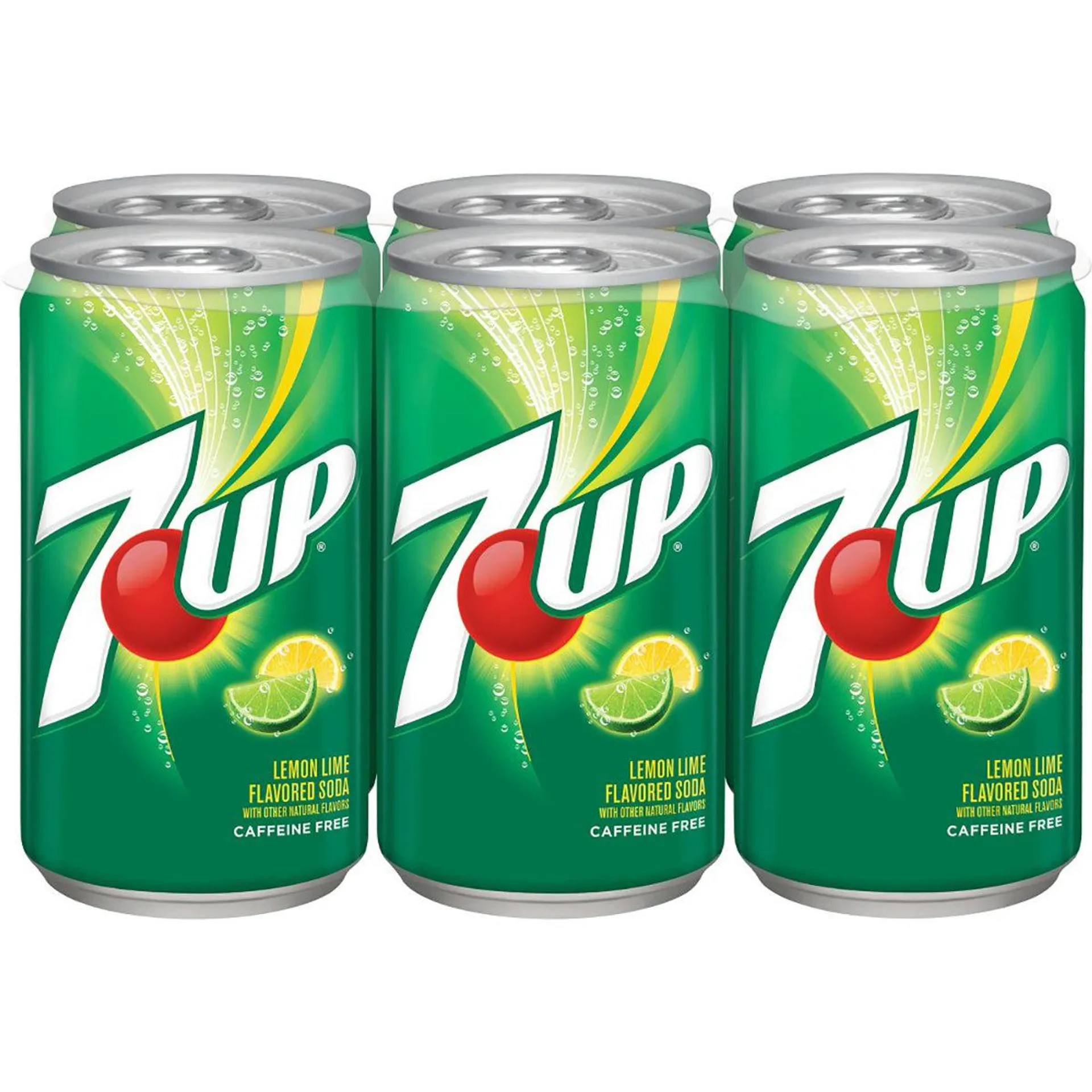 7 Up Soda Slim Cans 6PK