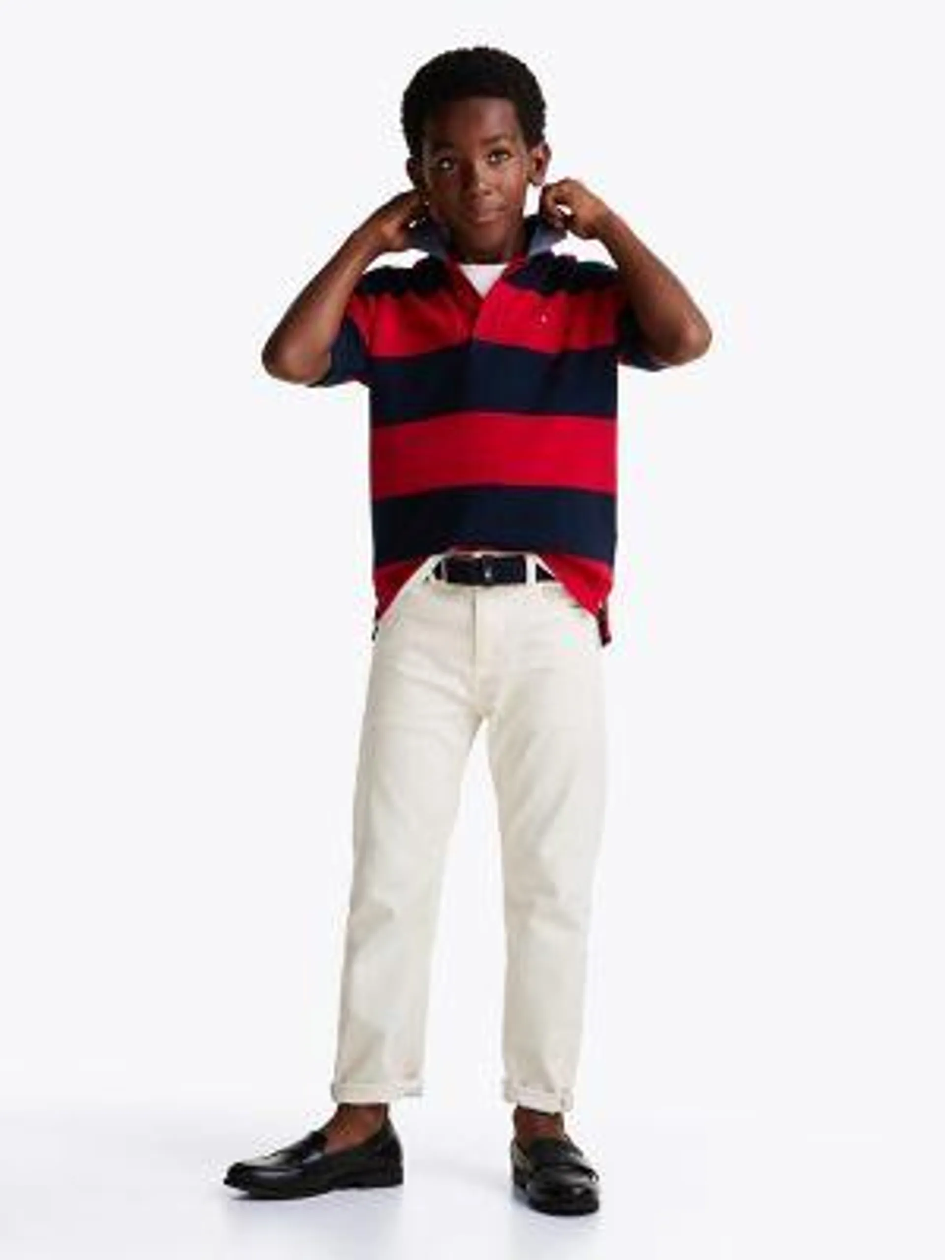 Kids' Rugby Stripe Polo