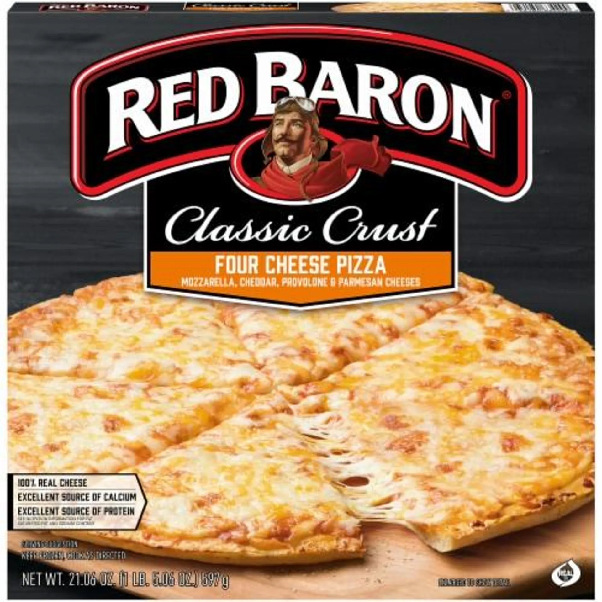 Red Baron Four Cheese Classic Crust Frozen Pizza