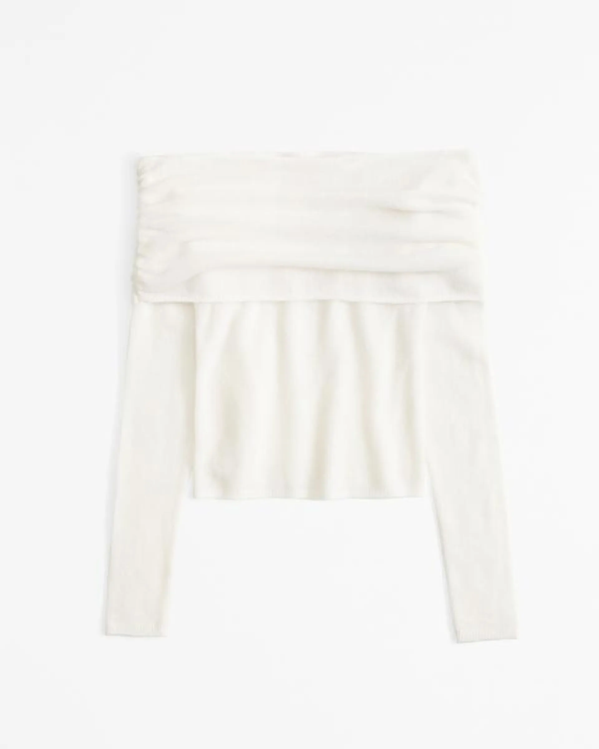 Merino Wool-Blend Off-The-Shoulder Top