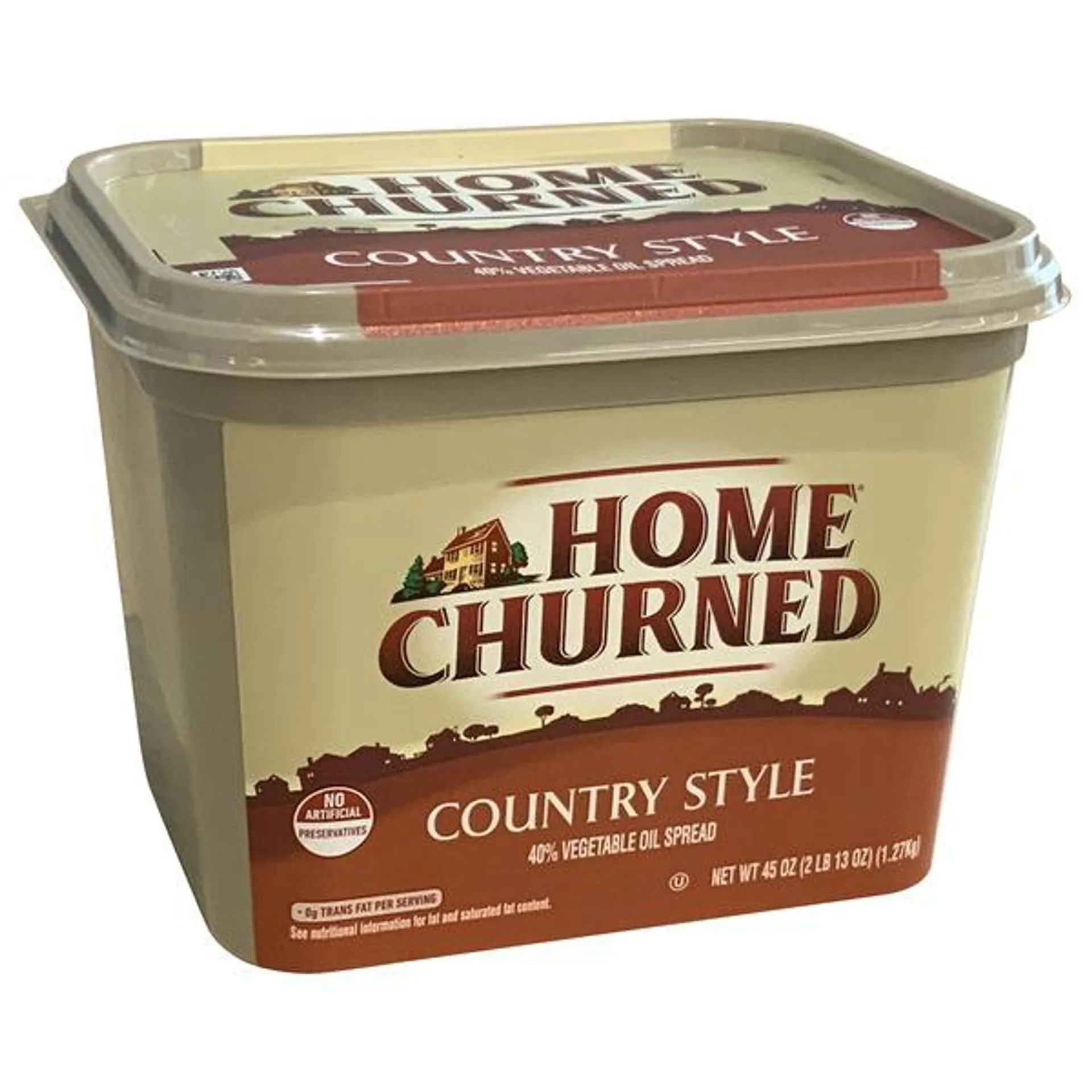 Home Churned Country Style 41% Vegetable Oil Spread