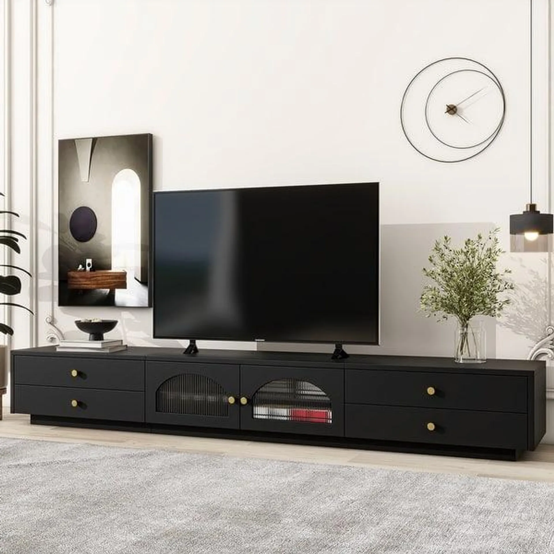 Popular luxury TV cabinet for TVs up to 95 inches,