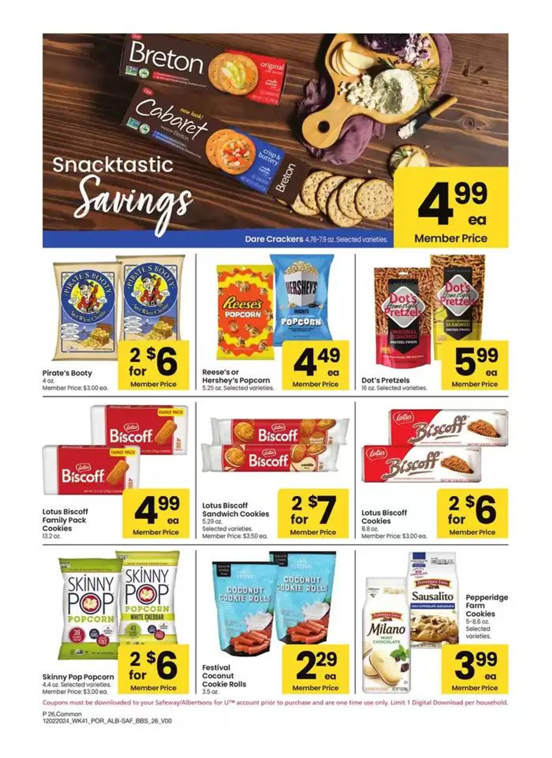 Weekly ad Albertsons - Portland - BBS from December 2 to January 5 2025 - Page 26