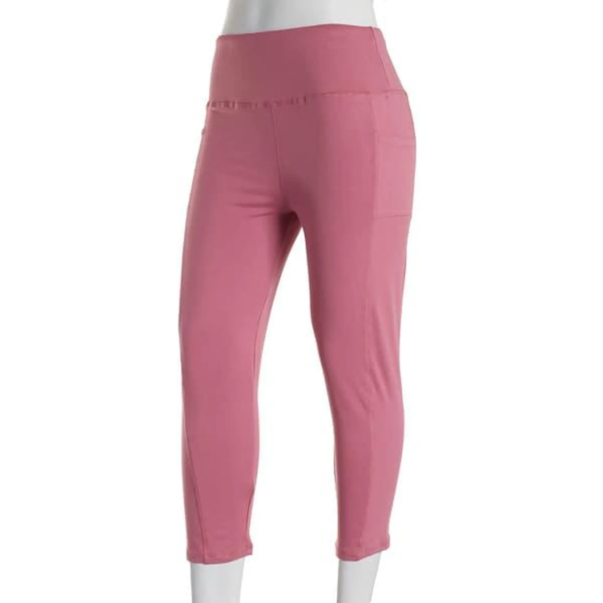 Womens Starting Point Yummy Capris w/ High Waistband