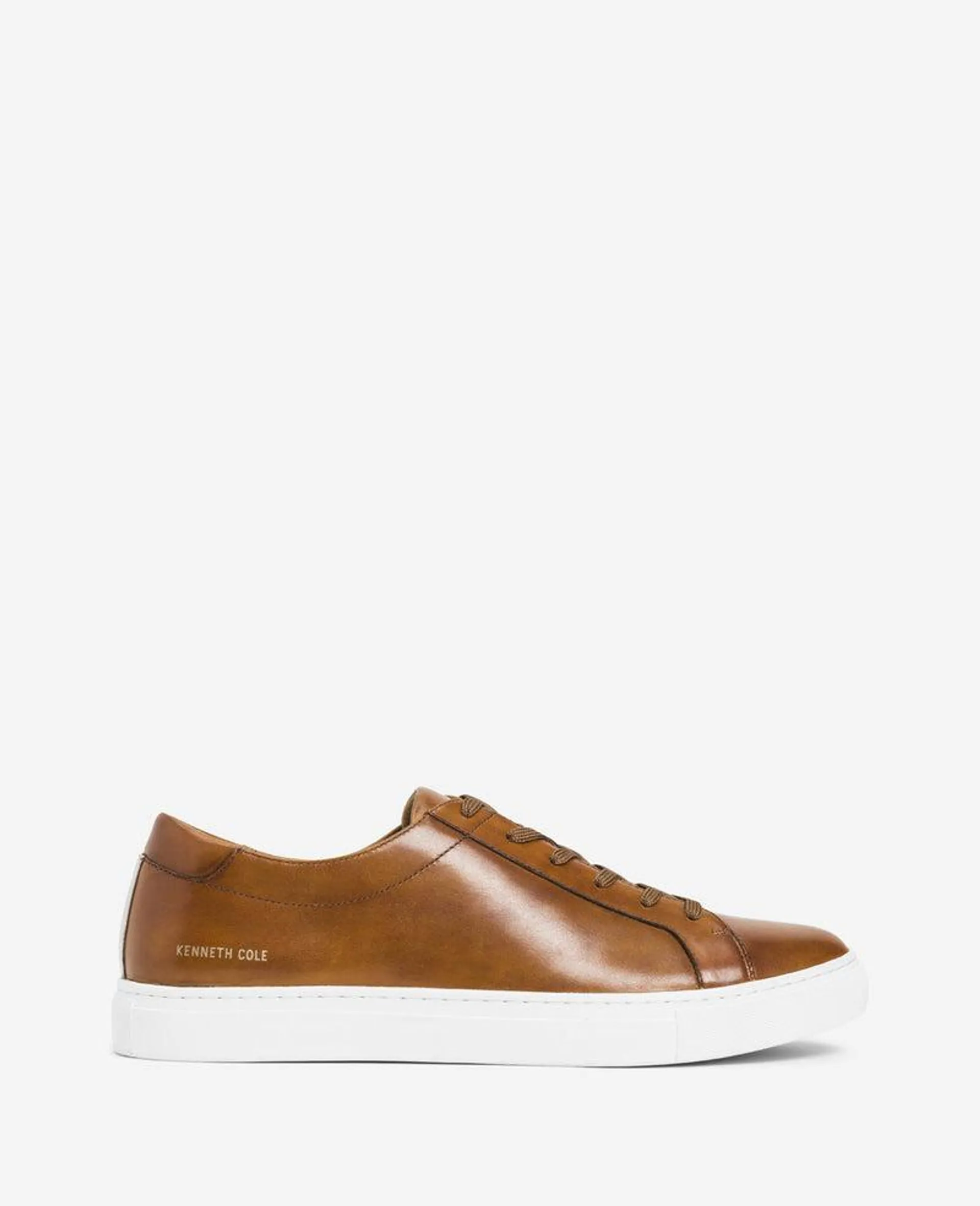 Site Exclusive! Men's Kam Leather Sneaker with Logo