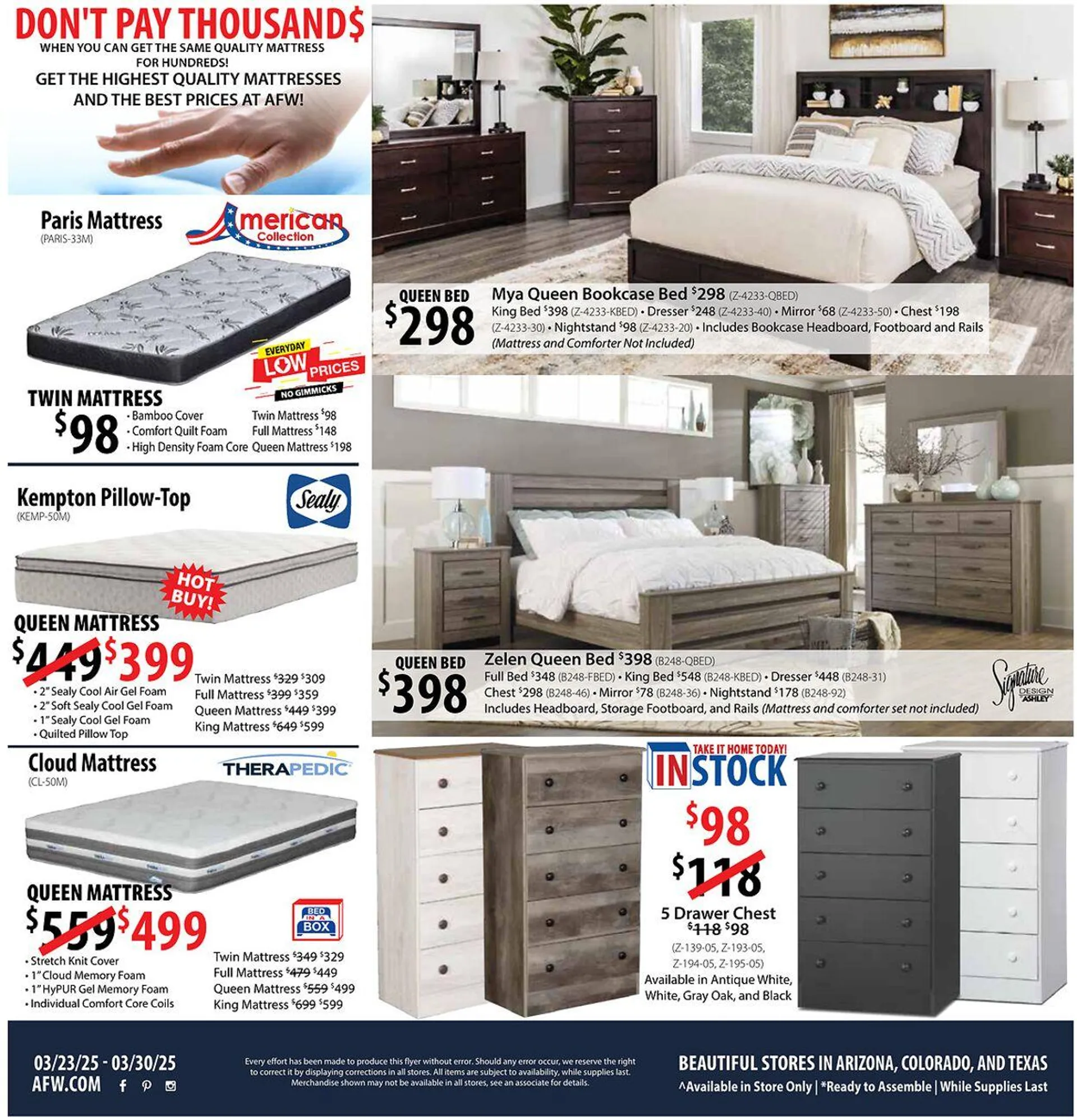Weekly ad American Furniture Warehouse Current weekly ad from August 3 to August 17 2025 - Page 8