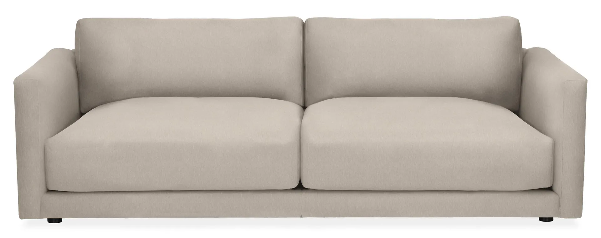 Clemens 100" Sofa in Flint Oatmeal