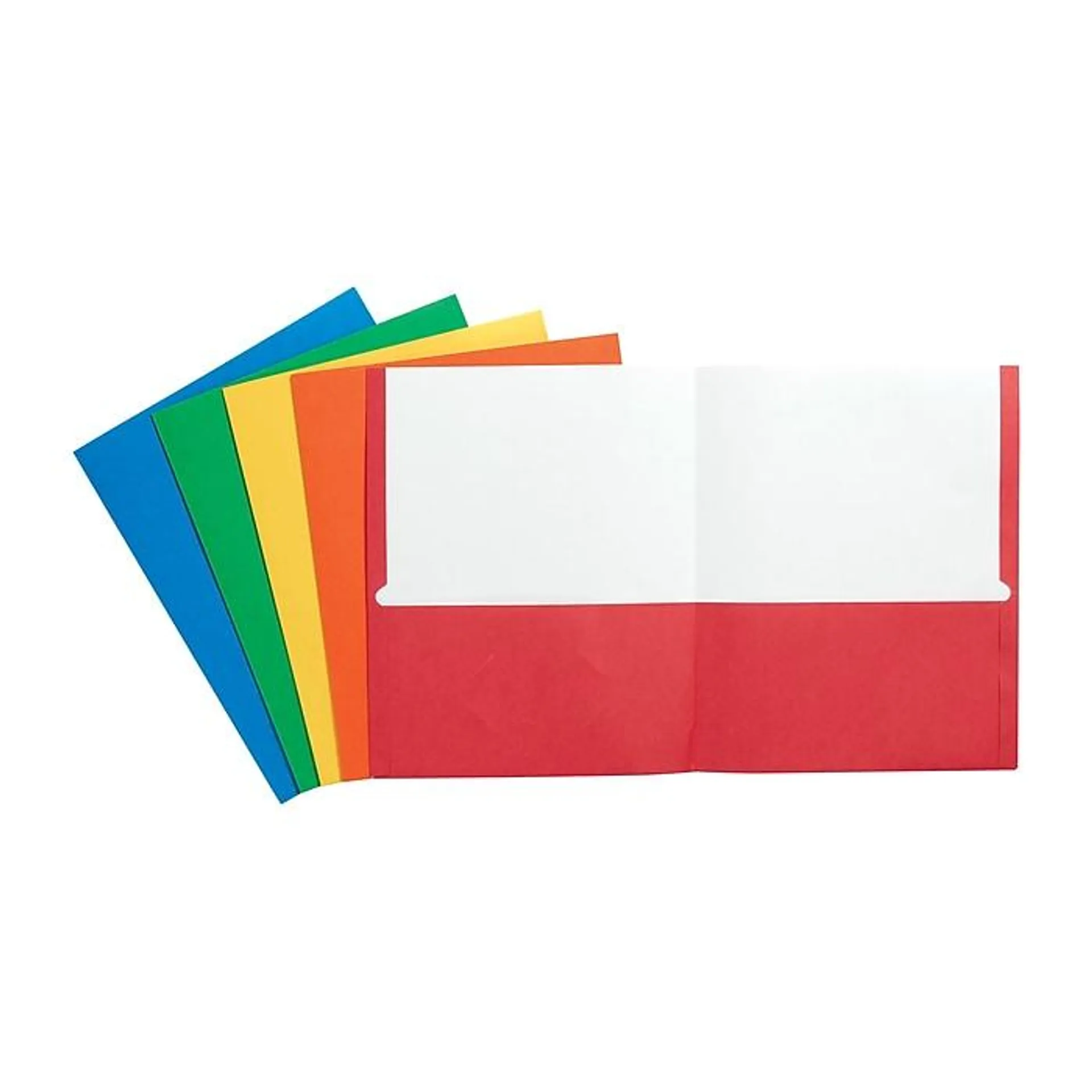 Staples Paper 2-Pocket Portfolio Folder,