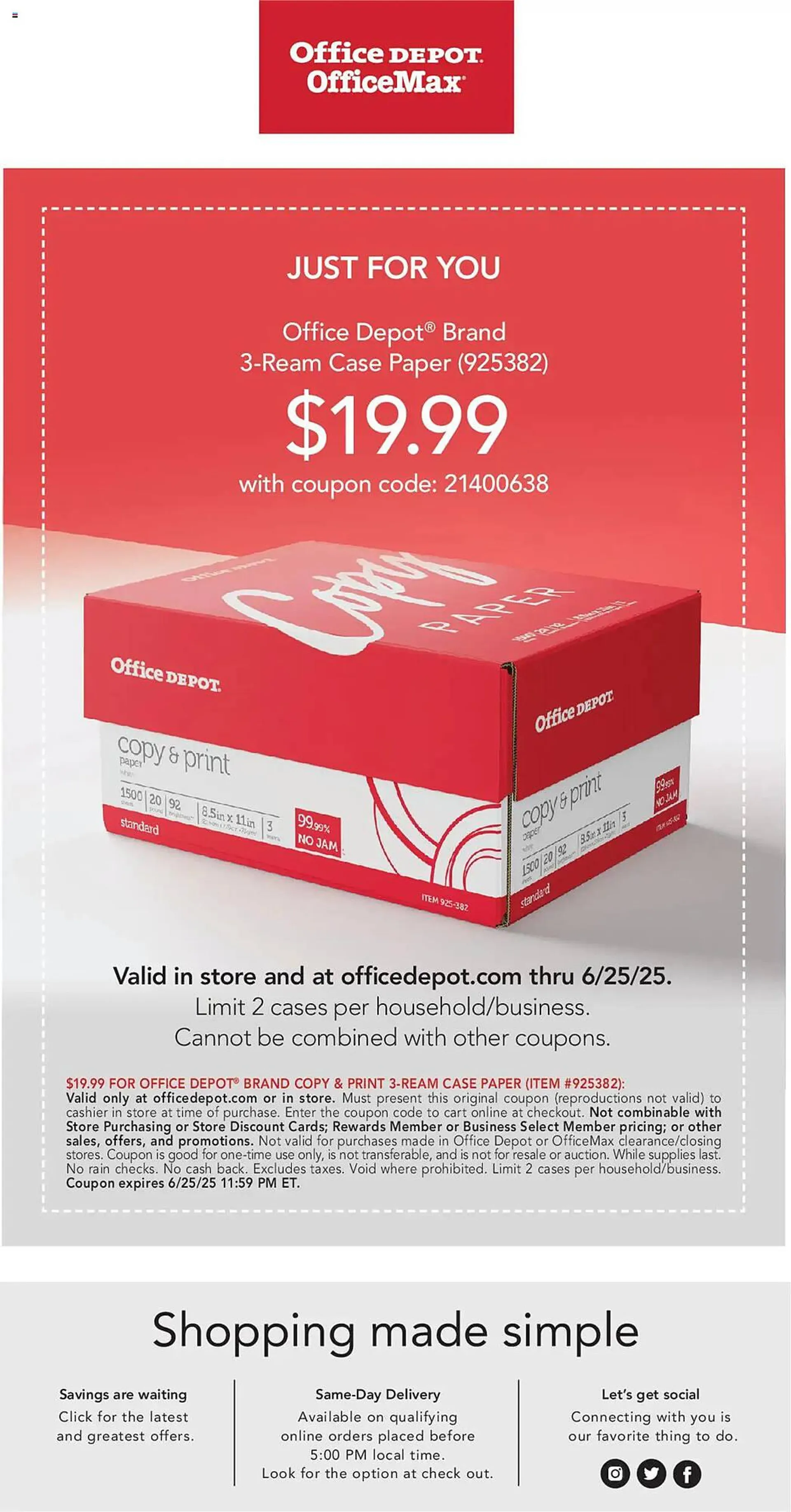 Weekly ad Office Depot Weekly Ad from January 1 to December 31 2025 - Page 12