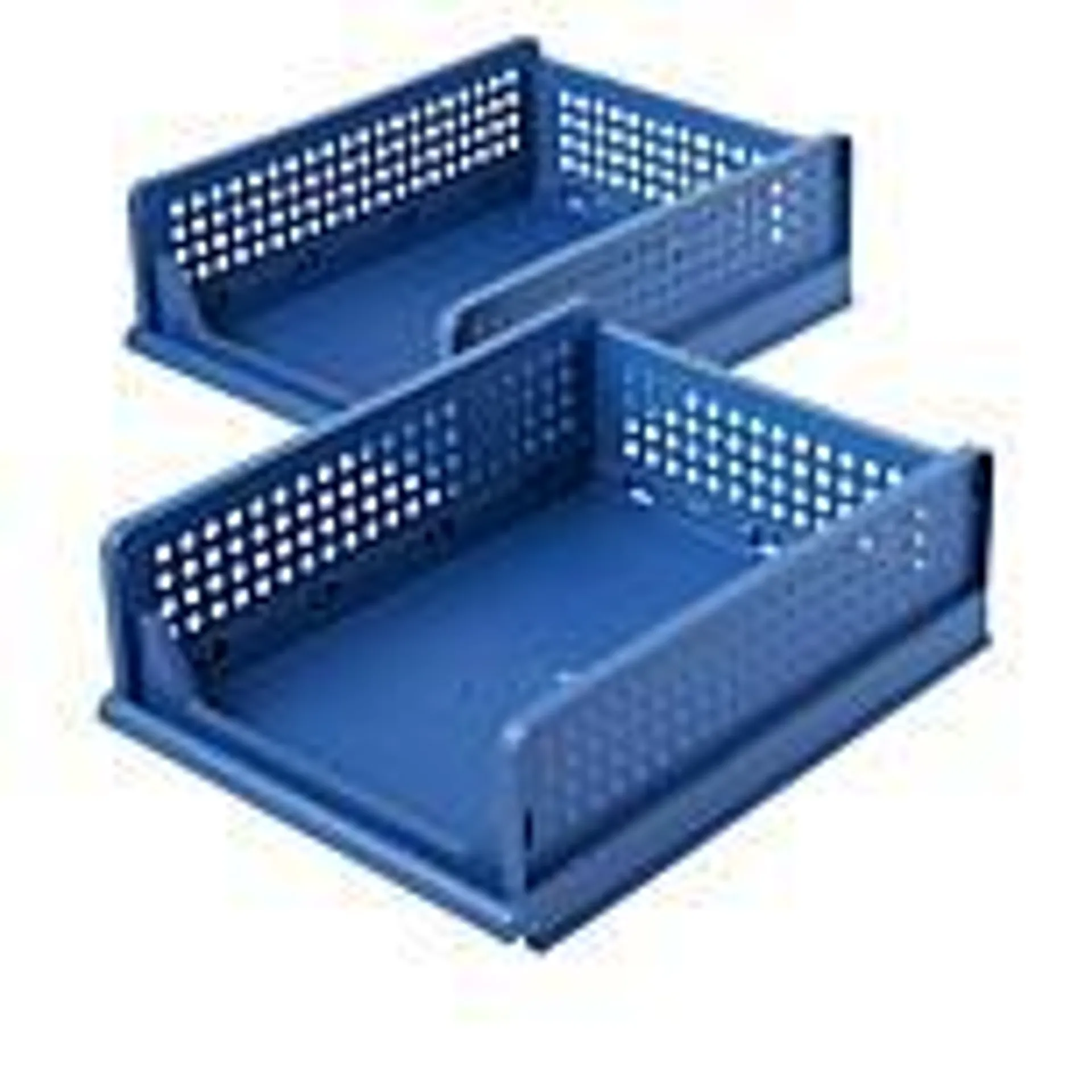 StoreSmith Set of 2 Small Stack & Slide Organizers