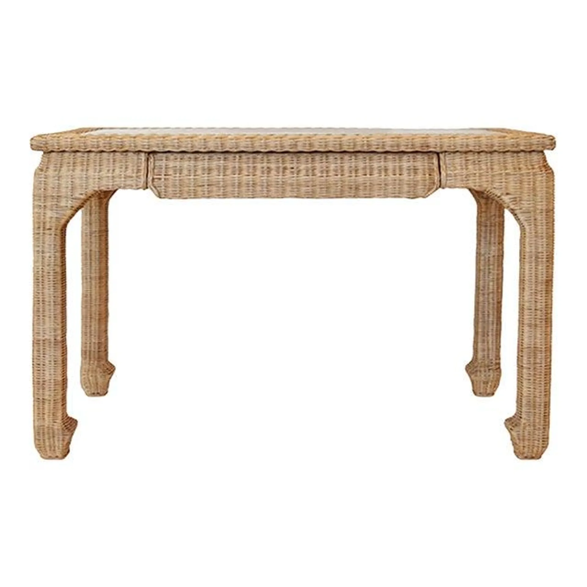 Matthew Izzo Home Verra Rattan Writing Desk