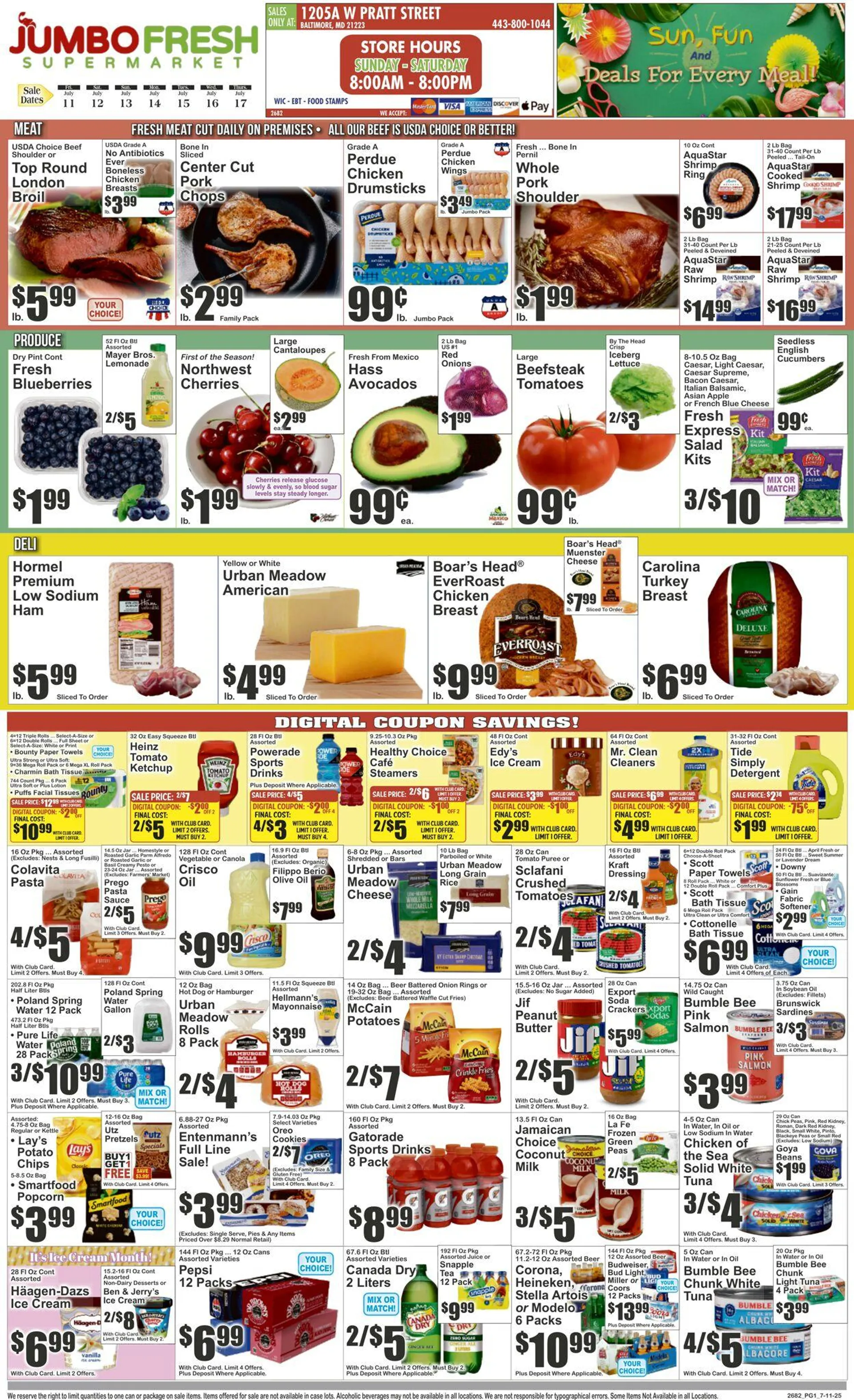 Weekly ad Key Food Current weekly ad from July 11 to July 17 2025 - Page 1