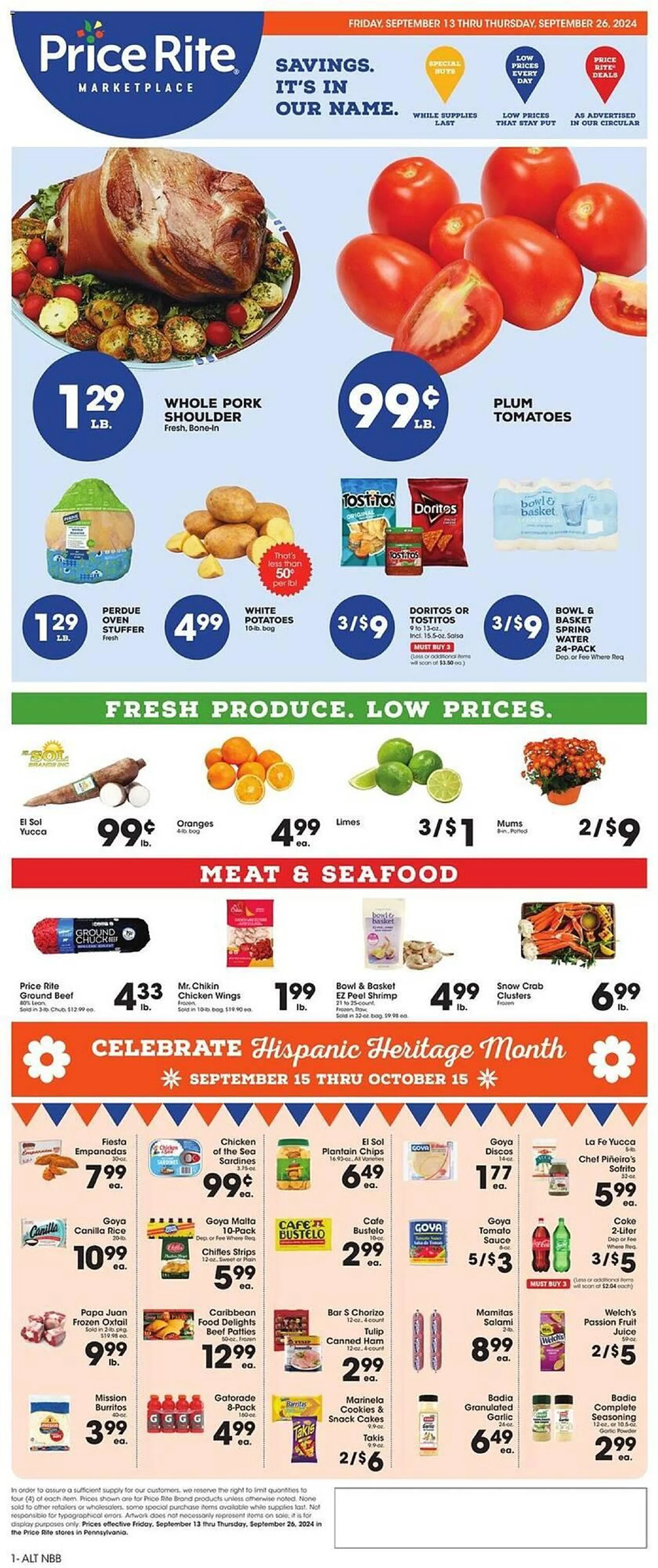 Price Rite Weekly Ad - 1