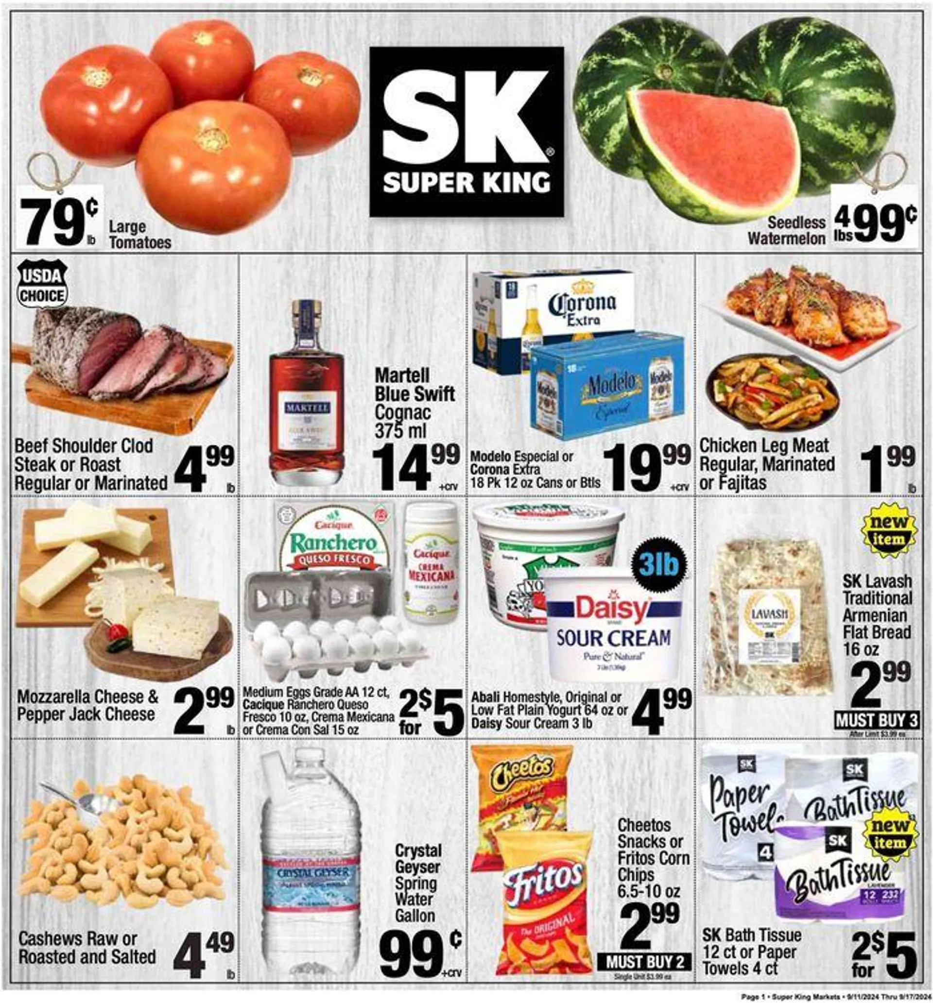 Weekly add Super King Markets - 1