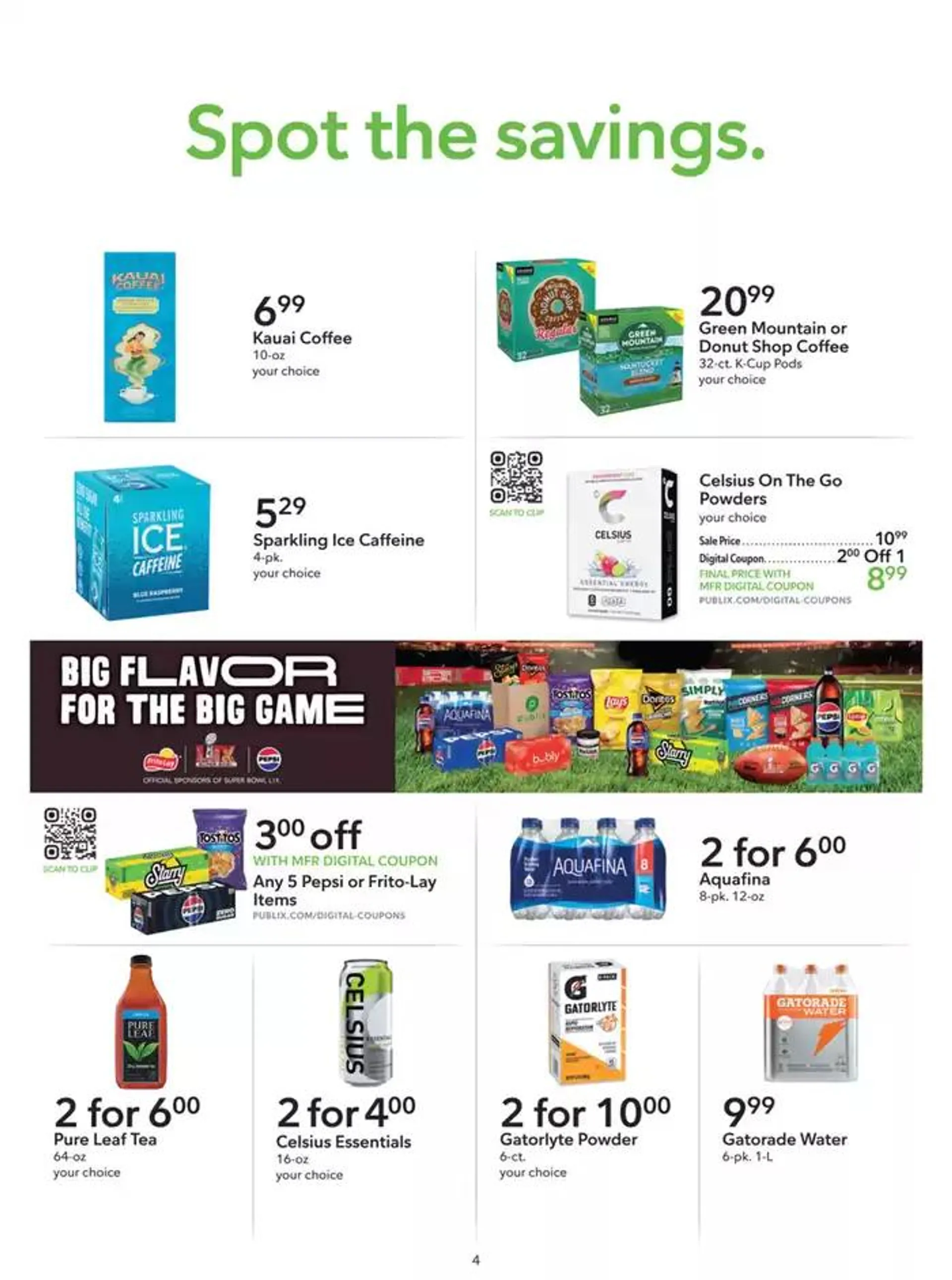 Weekly ad Publix Extra Savings from January 11 to January 24 2025 - Page 4