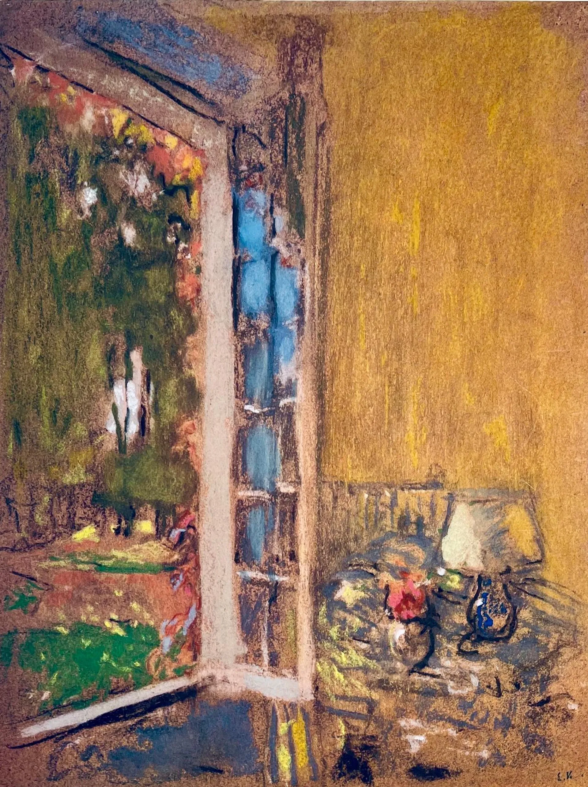 Vuillard, La Chambre De Vuillard Aux Clayes, Douze pastels (after)