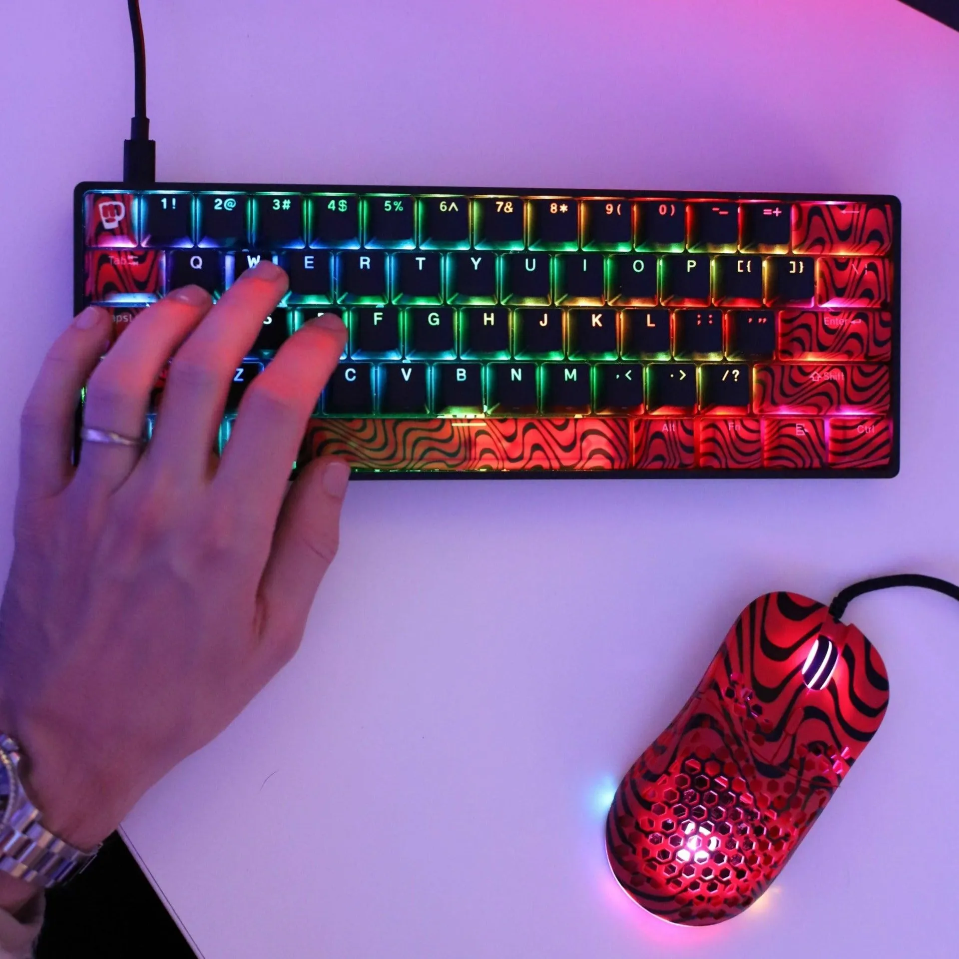 Pewdiepie Keyboard + Mouse Combo