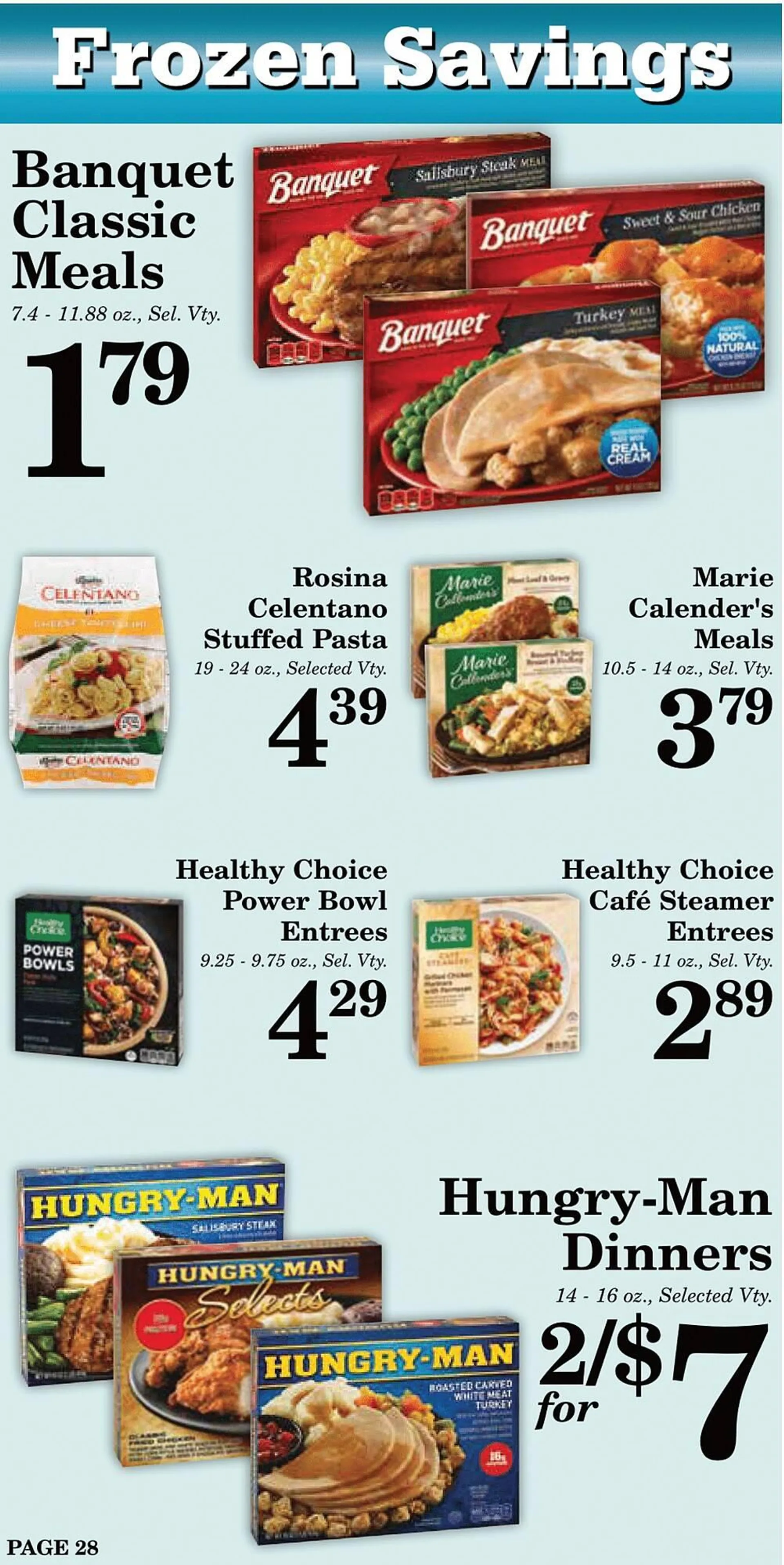 Weekly ad Harvest Foods ad from June 26 to July 30 2024 - Page 28