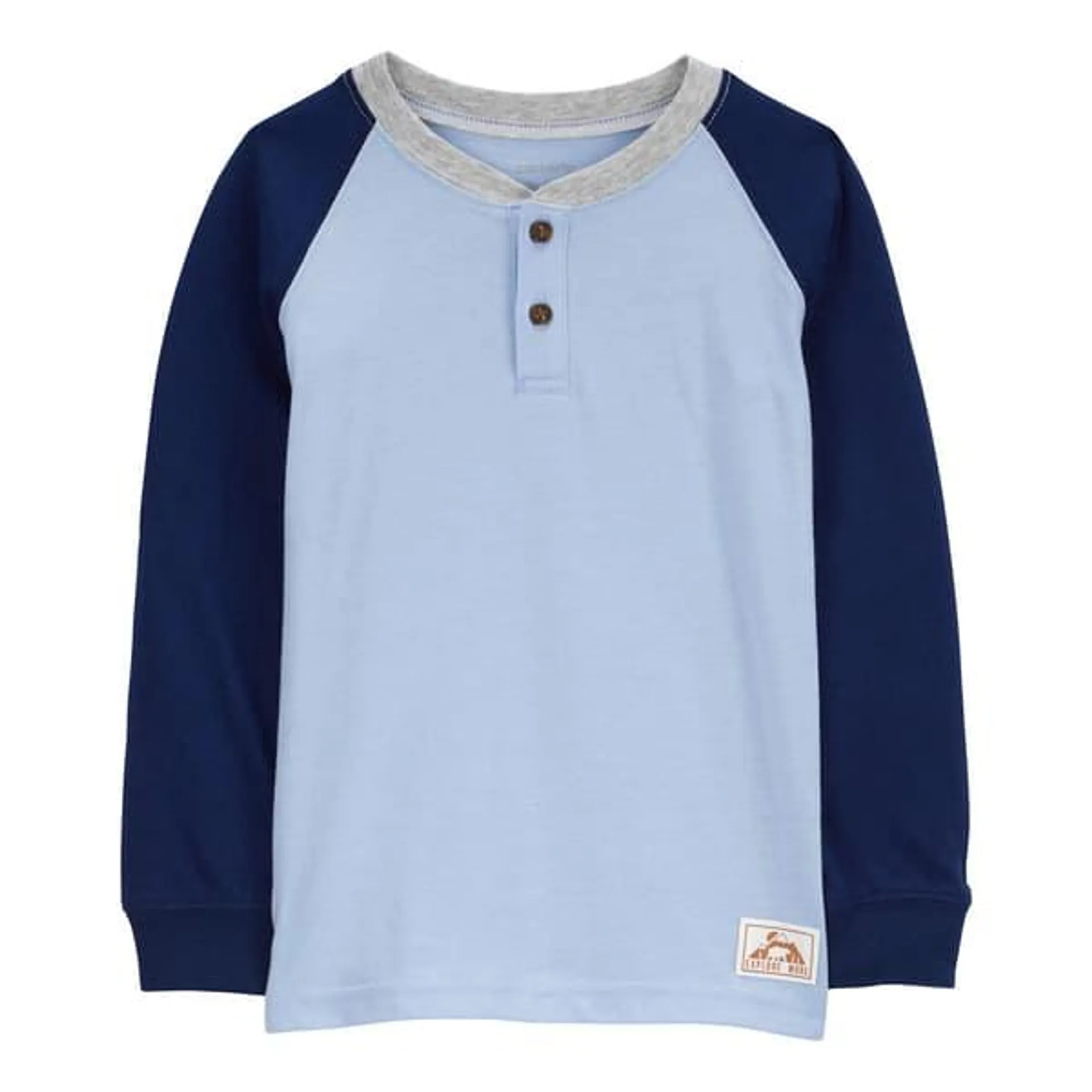 Toddler Boy Carter’s® Color Block Henley Top