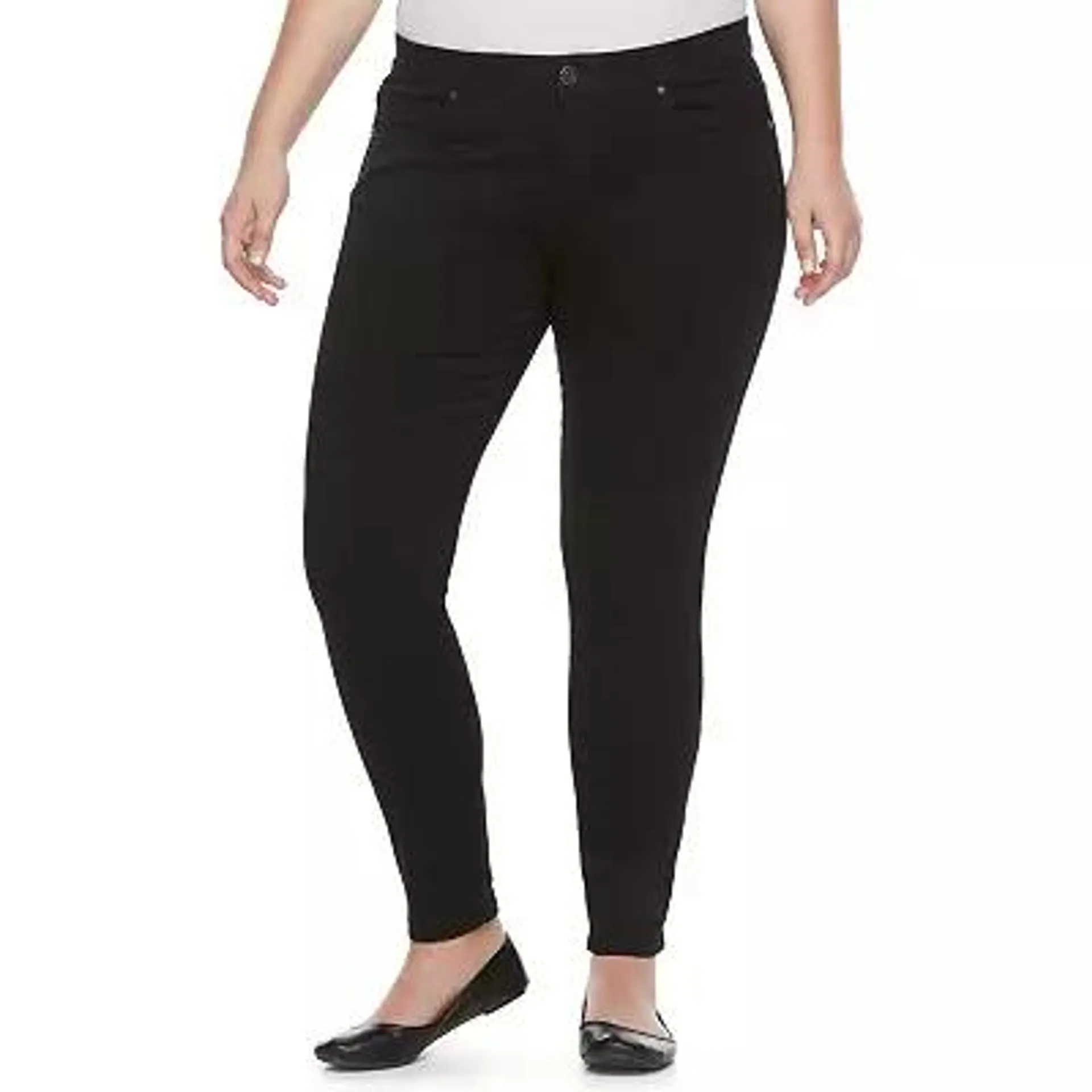 Juniors' Plus Size SO® Low-Rise Jeggings