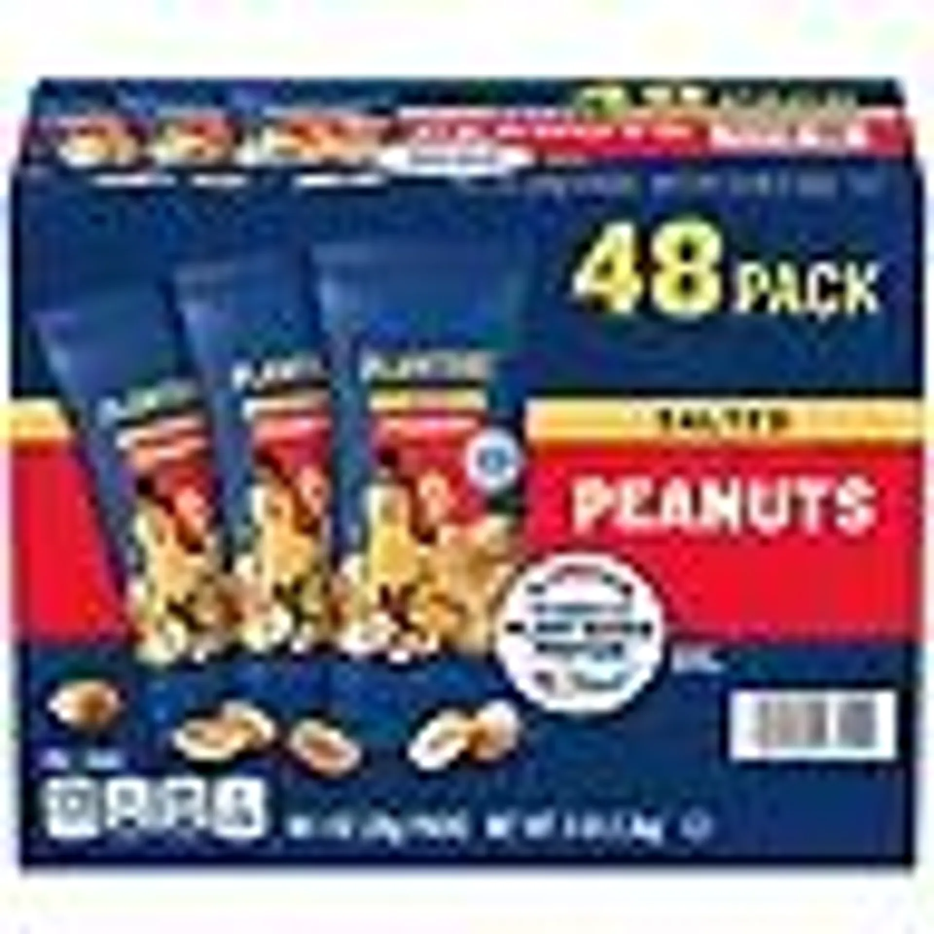 Planters Salted Peanuts, Single-Serve Packs, 1 oz., 48 pk.