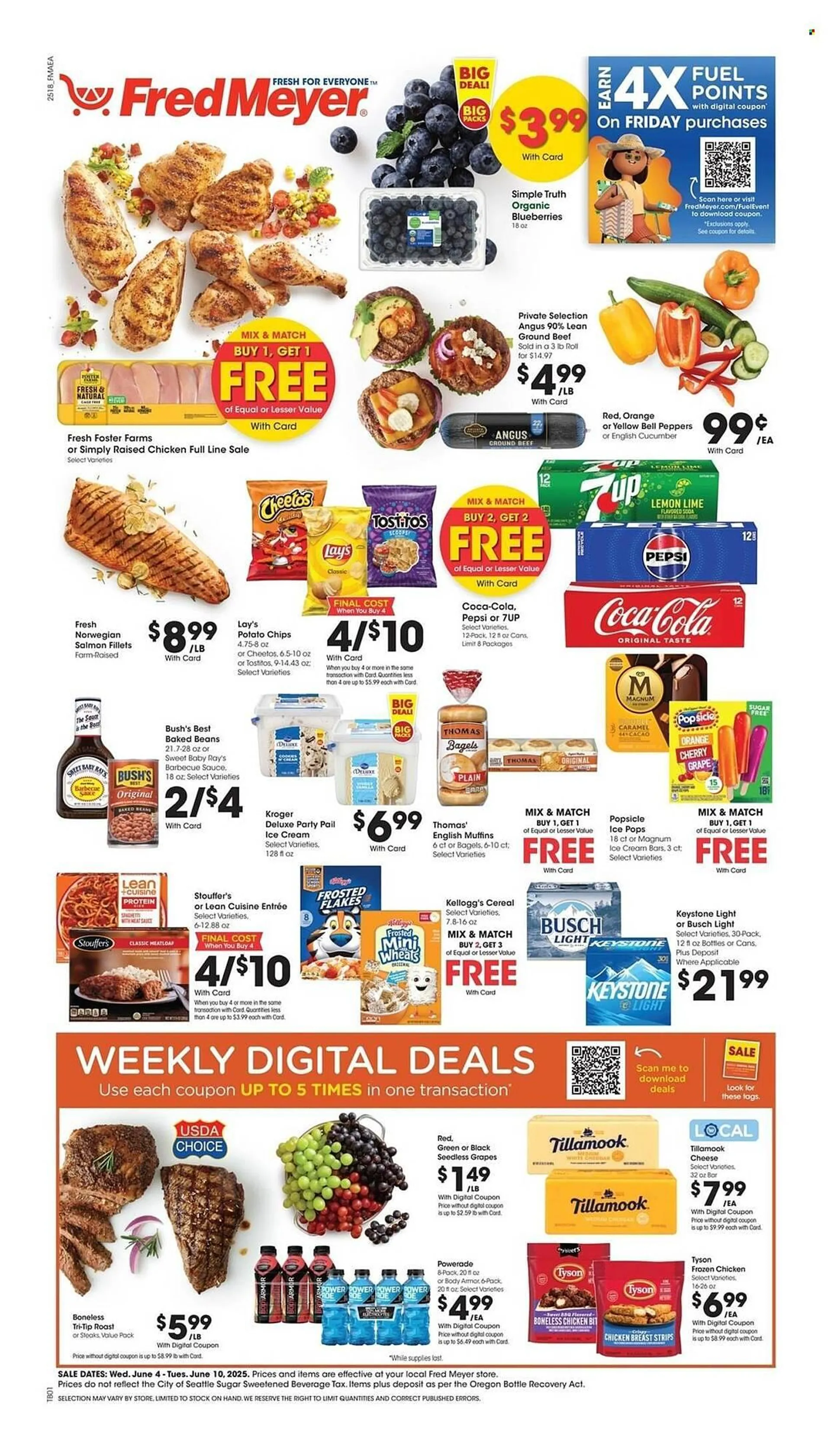 Weekly ad Fred Meyer Weekly Ad from June 4 to June 10 2025 - Page 1