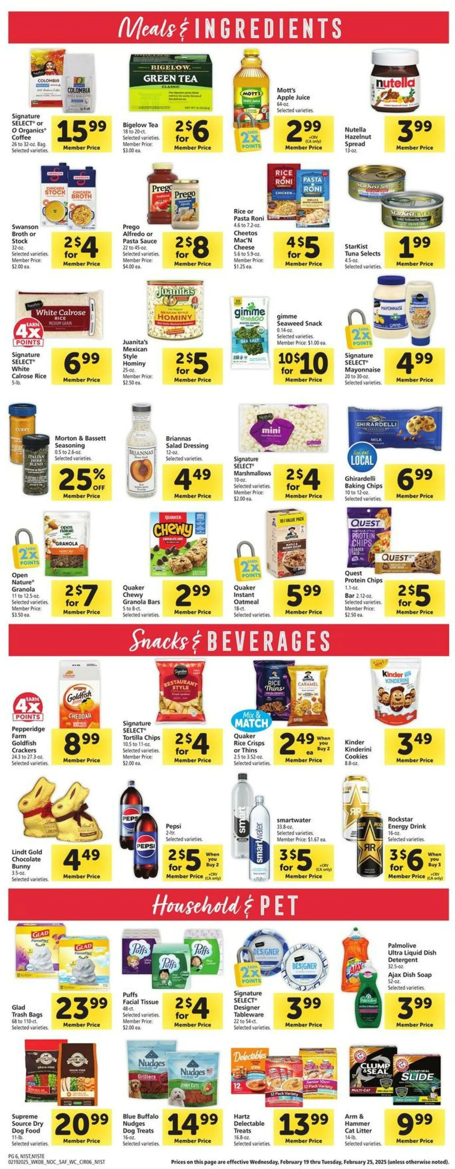 Catálogo de Safeway Current weekly ad 19 de febrero al 25 de febrero 2025 - Página 6