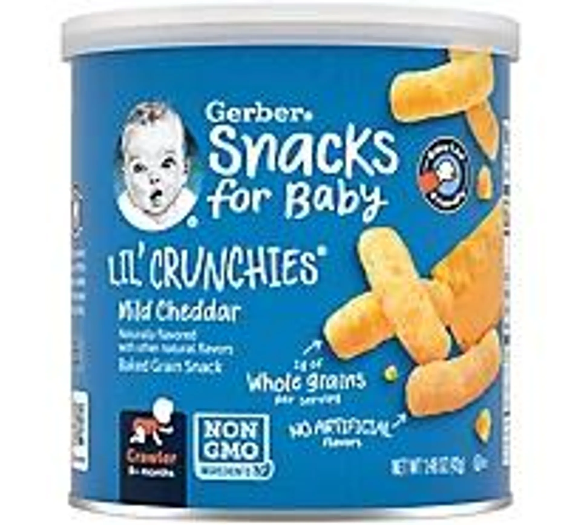 Gerber Lil Crunchies Mild Ched... r for Baby - 1.48 Oz