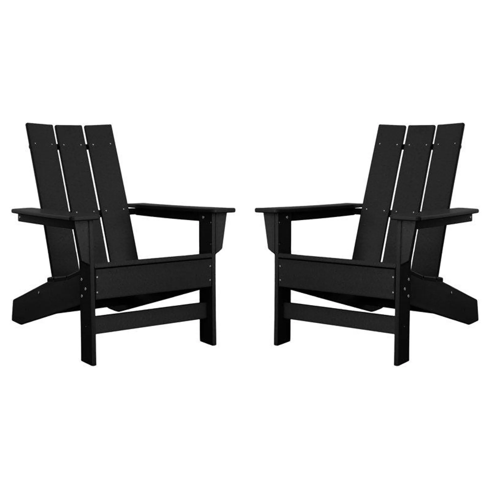 Ratcliff All-Weather HDPE Adirondack Chair Set of 2