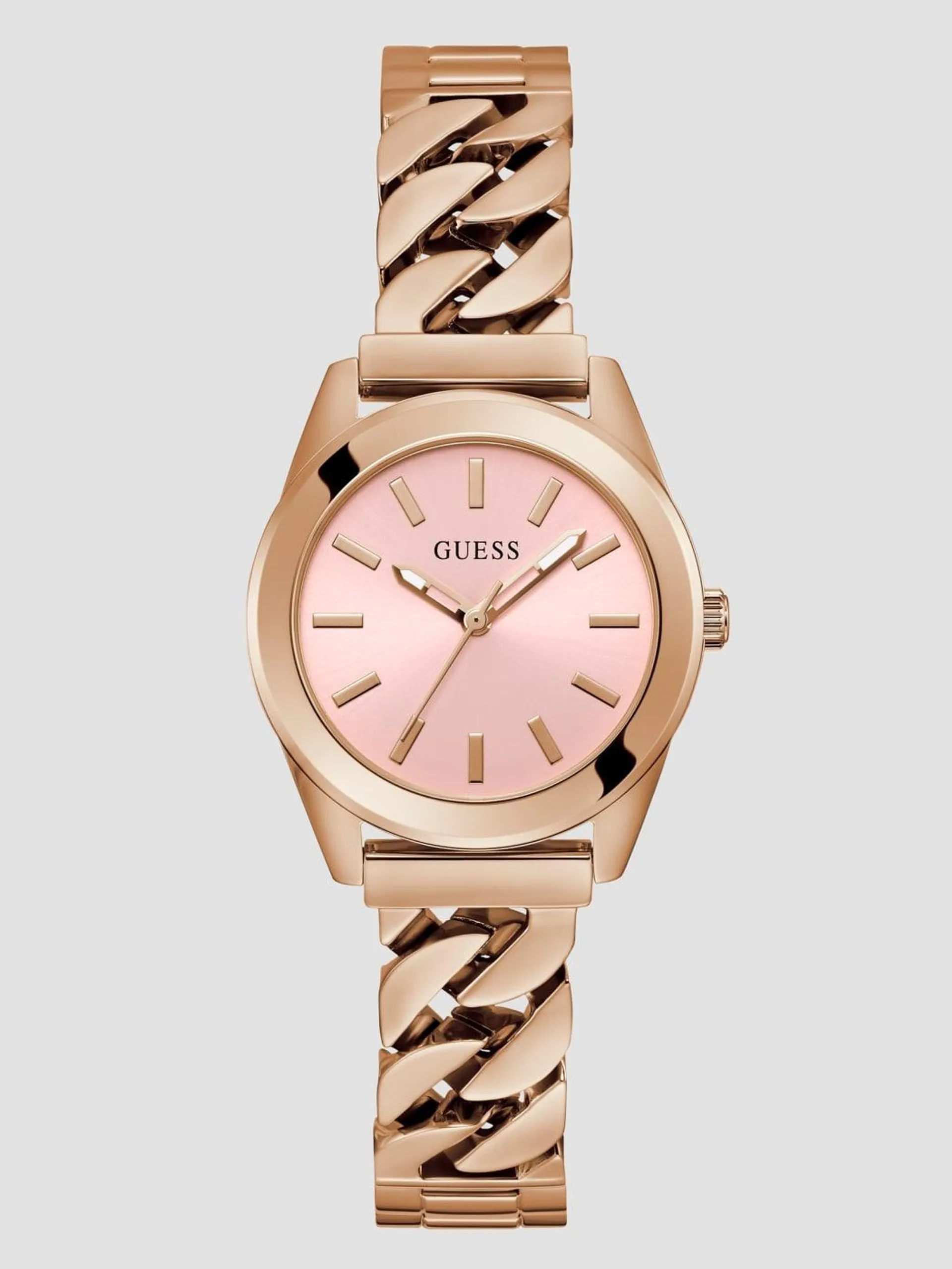 Rose Gold-Tone Analog Watch