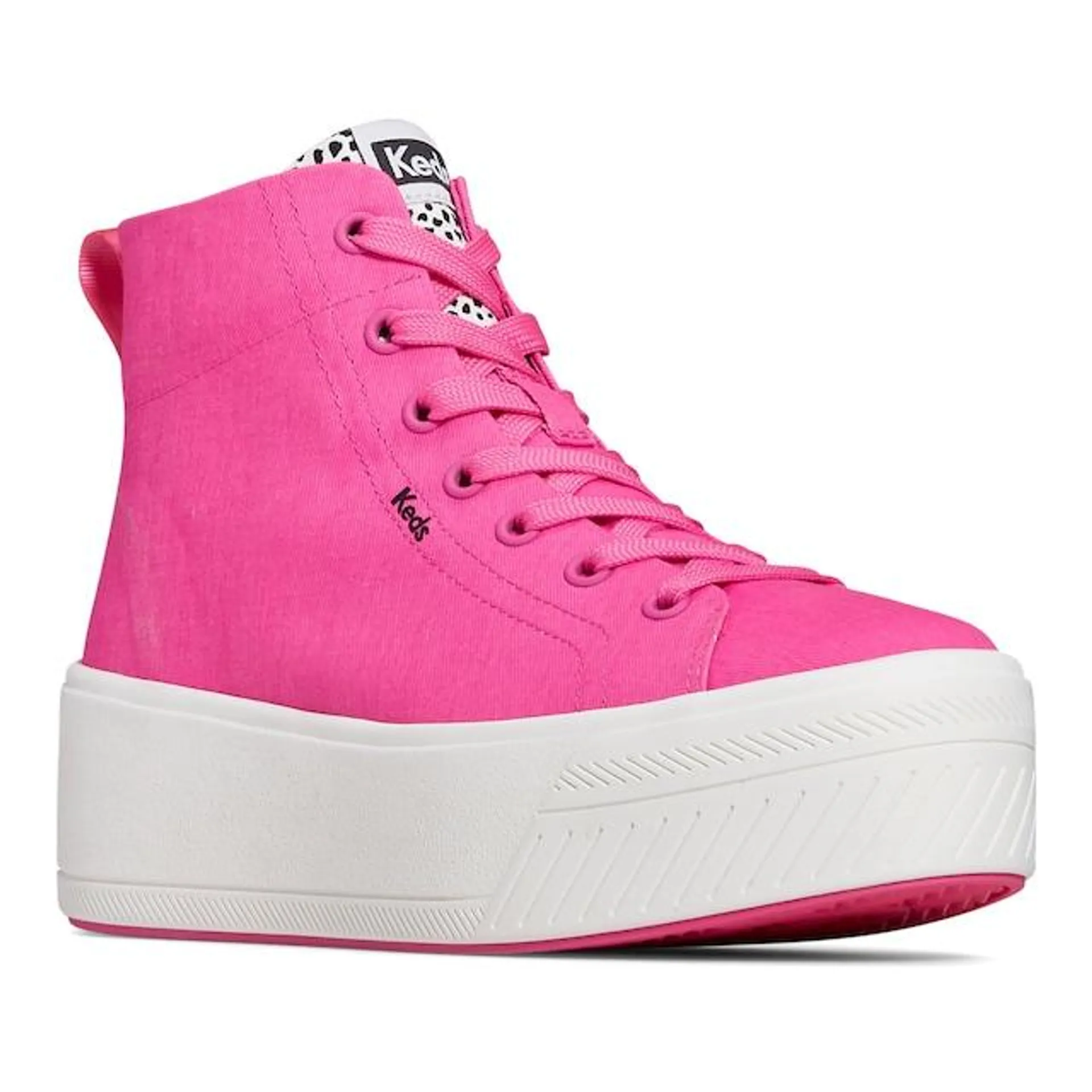 Keds Skyler Hi Canvas Pop Tongue Lace Up