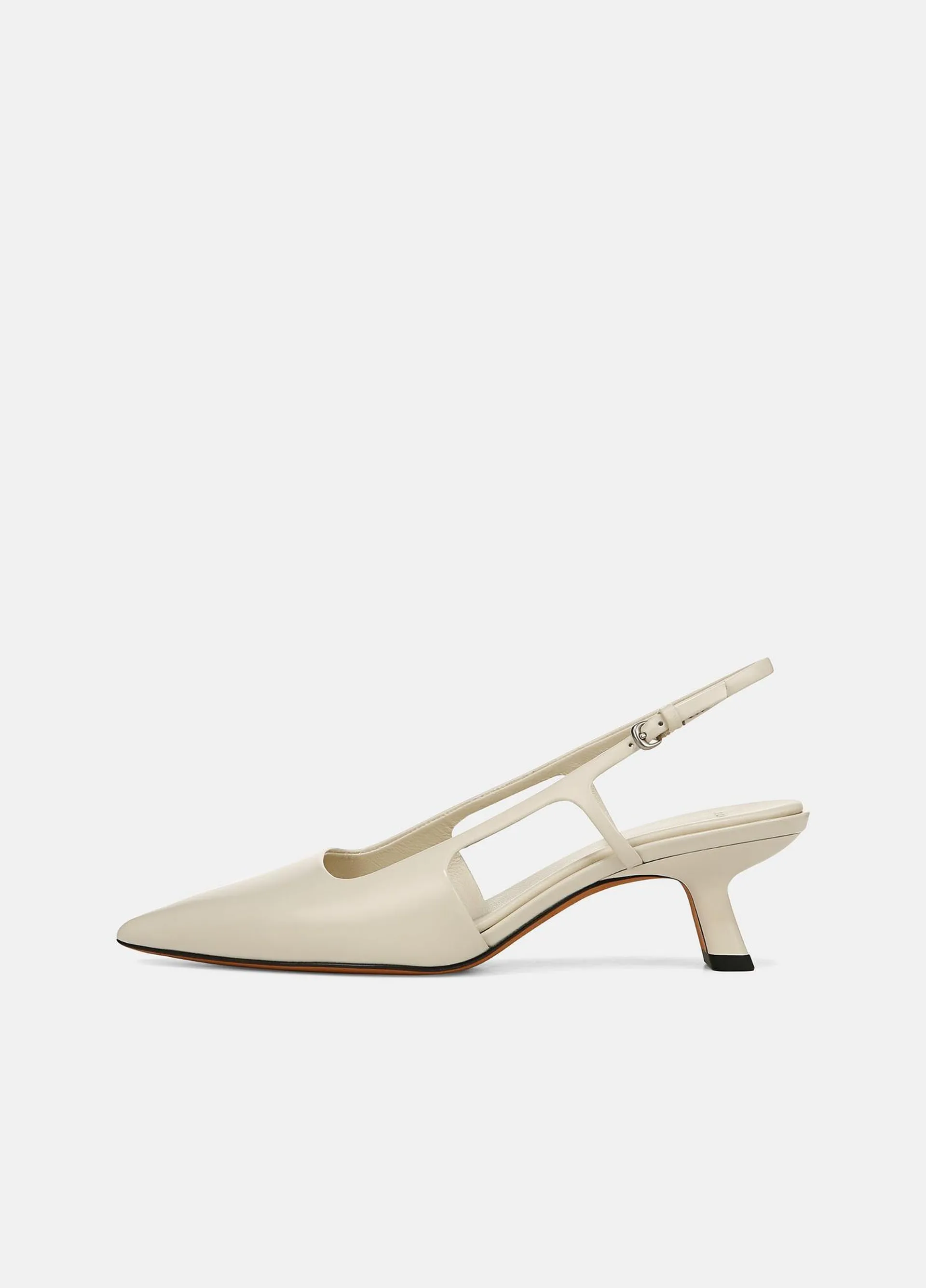 Bianca Leather Slingback Heel