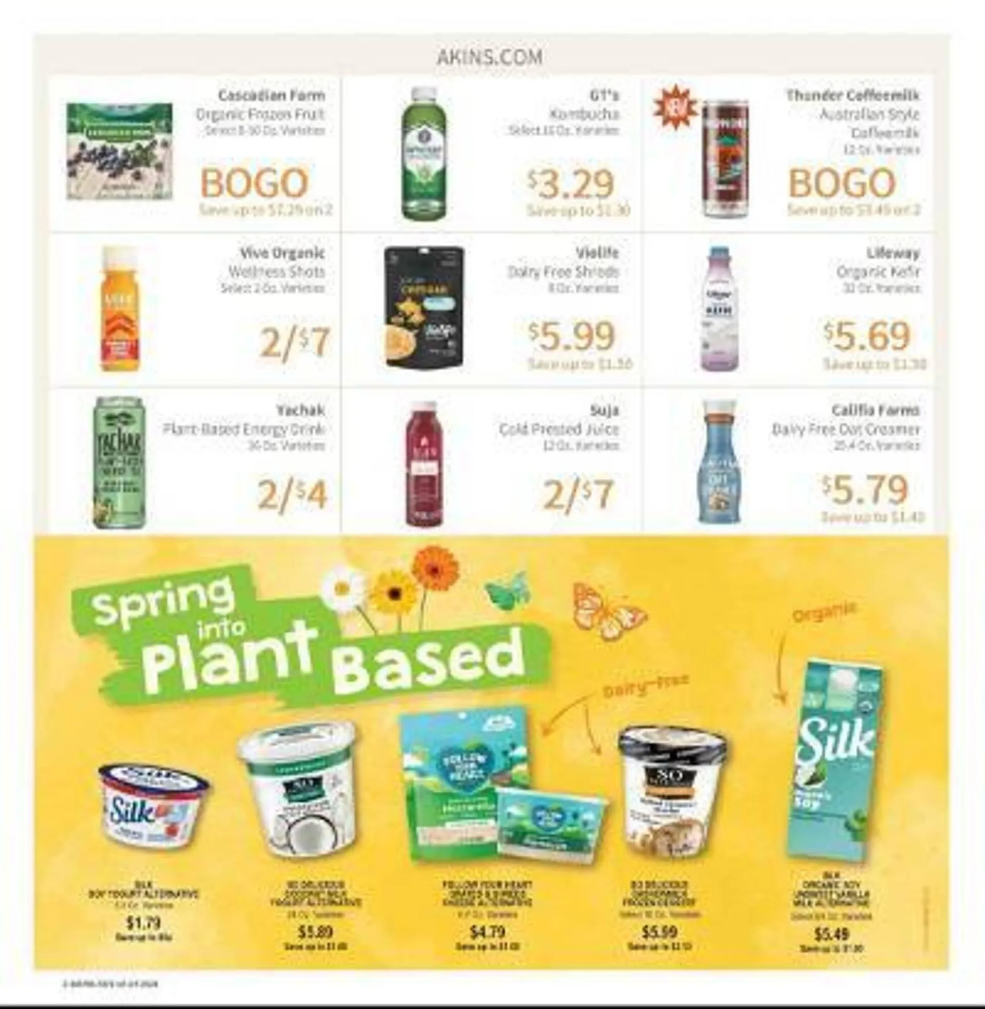 Weekly ad Akin's Natural Foods Weekly Ad from April 1 to April 30 2024 - Page 2
