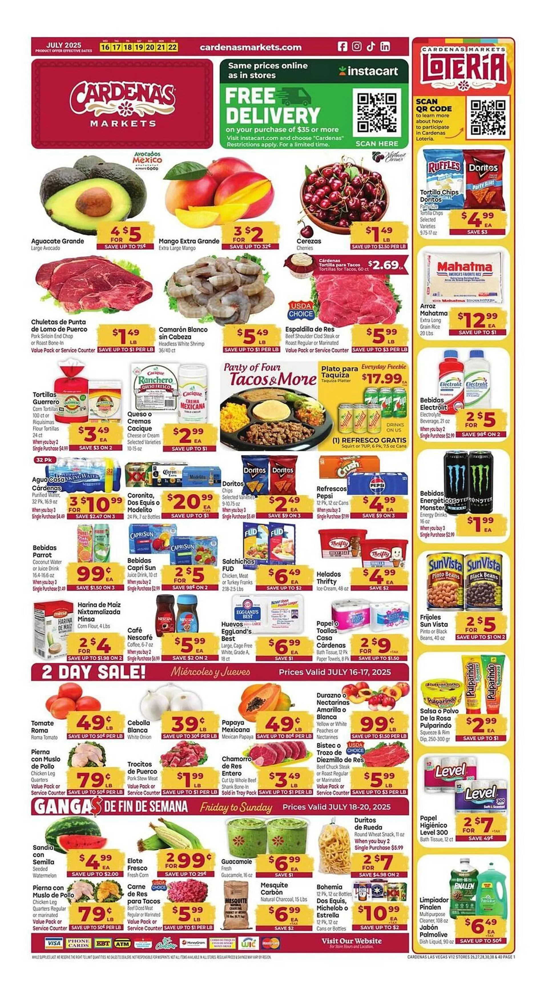 Weekly ad Cardenas Weekly Ad from July 16 to July 22 2025 - Page 1