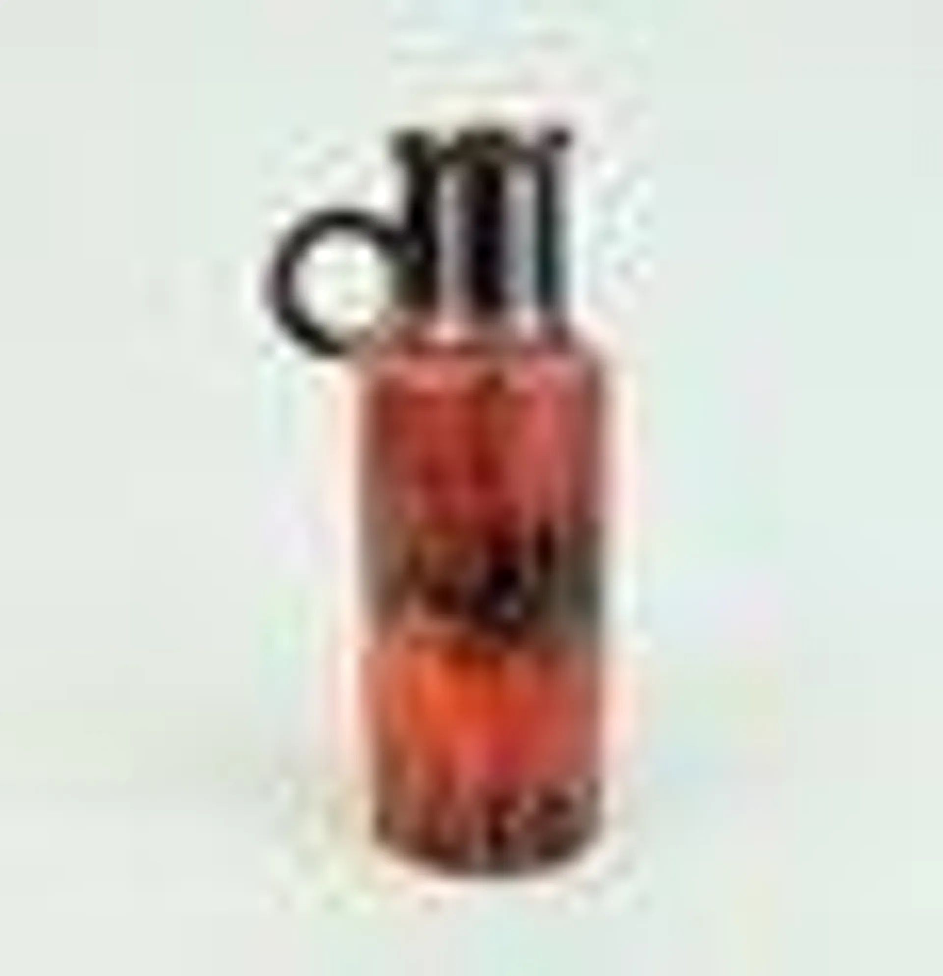 VintageModel 401-28 Lava Drip Glaze Shades of Orange and Brown Vase from Scheurich, 1970s
