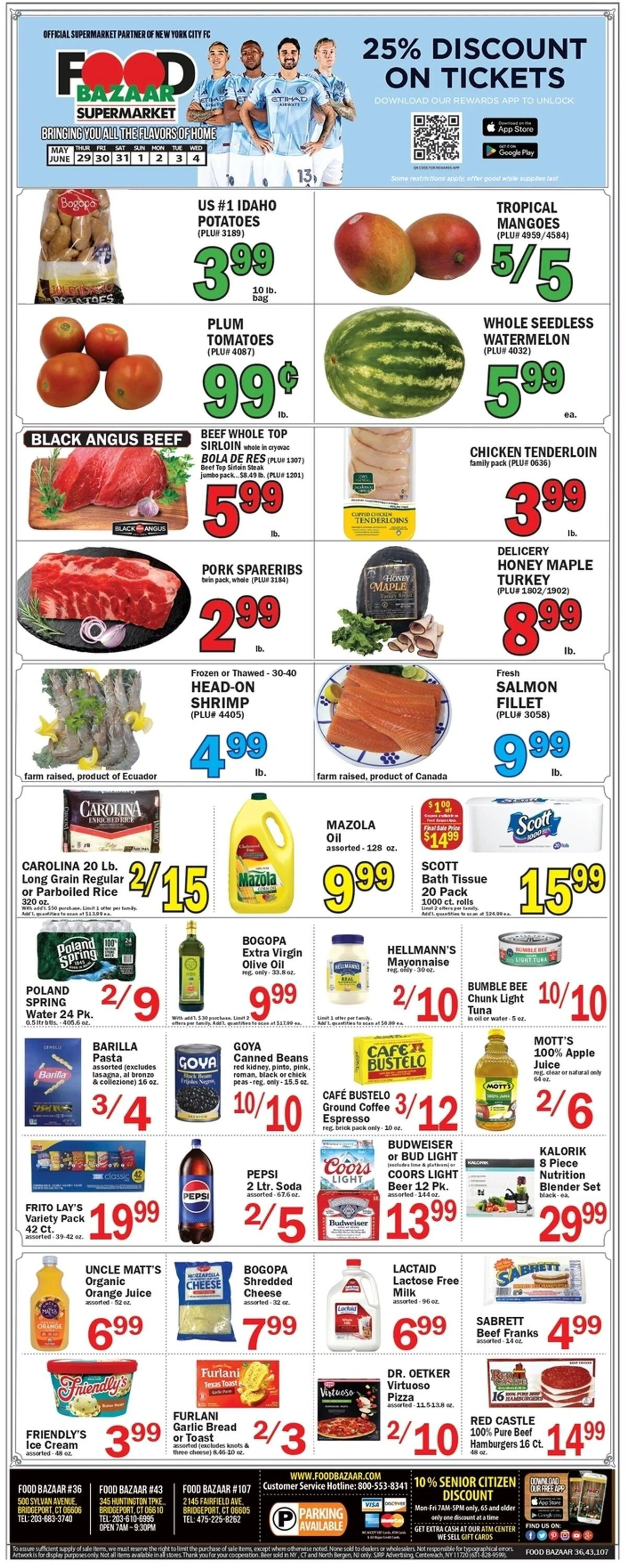 Weekly ad Food Bazaar Current weekly ad from May 29 to June 4 2025 - Page 1