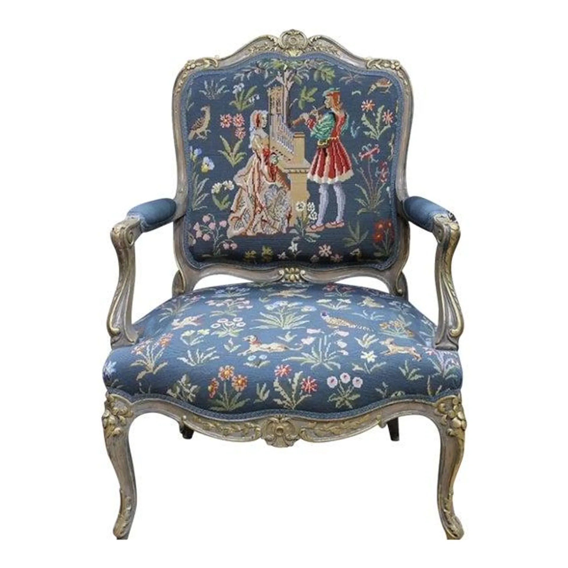 Louis XV Style Bergère Chair
