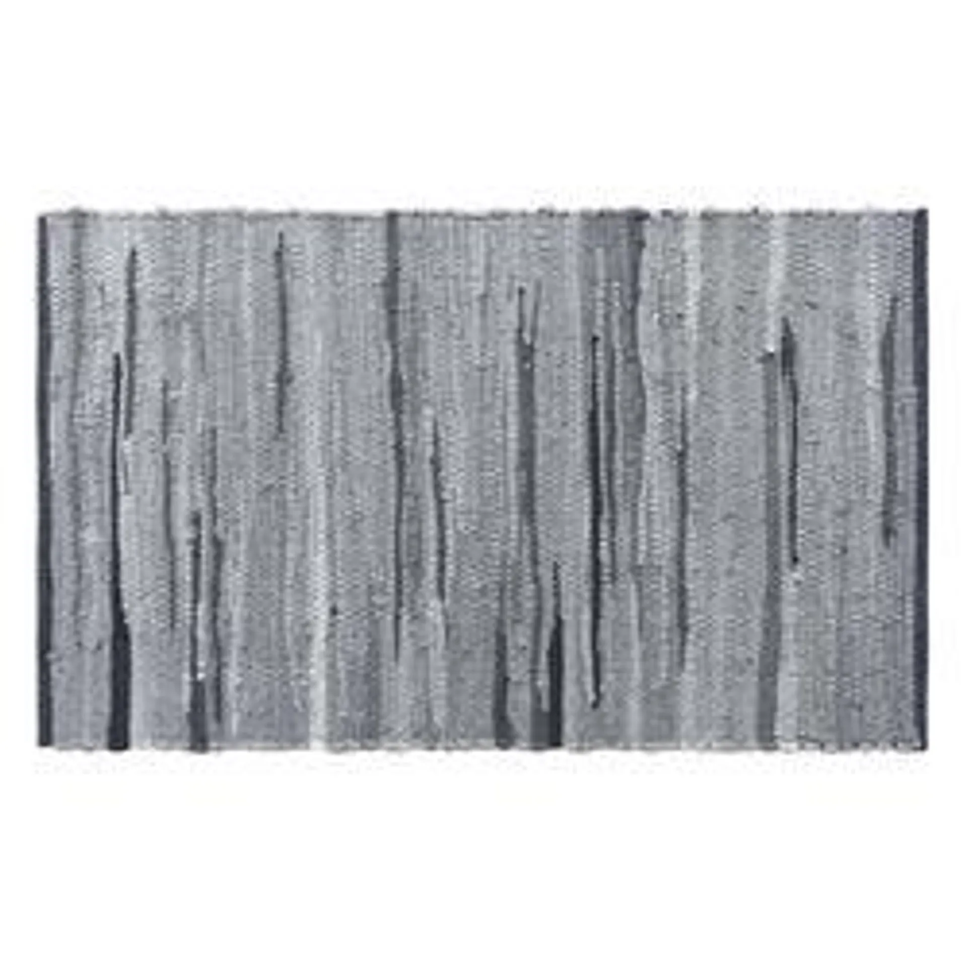 Copper Creek Mills Tonal Chindi Charcoal 20" x 34" Accent Rug