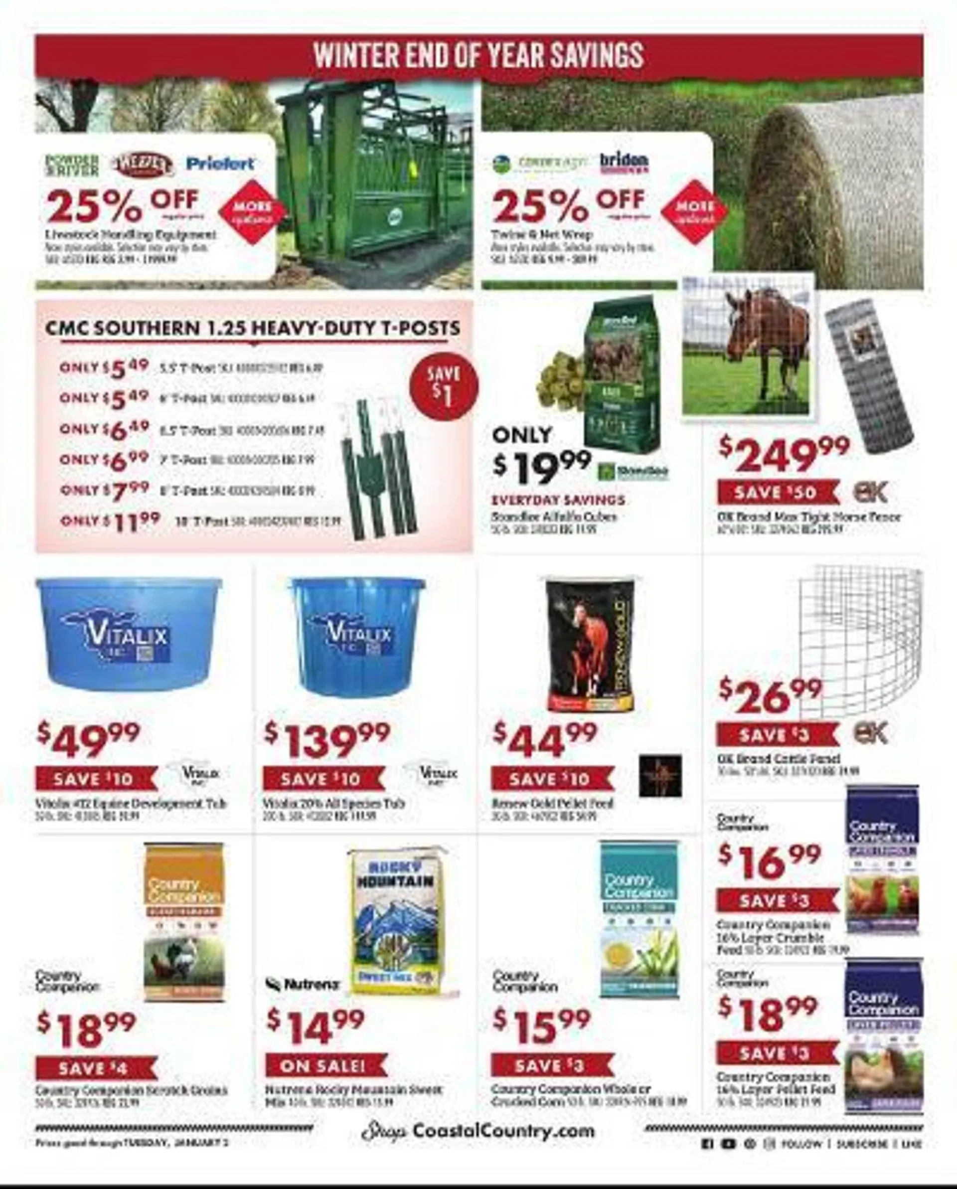 Weekly ad Coastal Farm & Ranch Weekly Ad from December 26 to January 2 2024 - Page 2