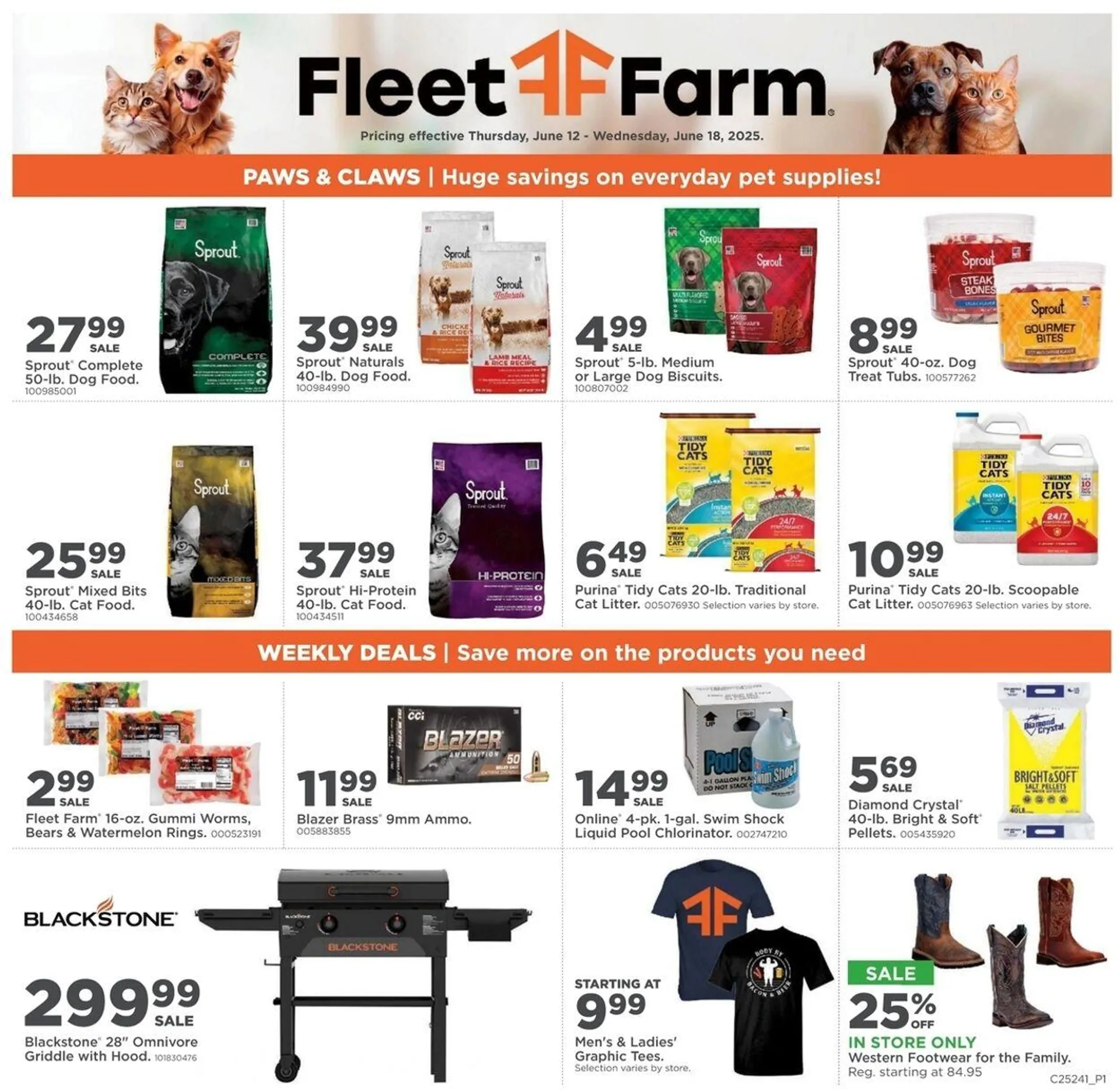 Weekly ad Mills Fleet Farm from June 12 to June 18 2025 - Page 1