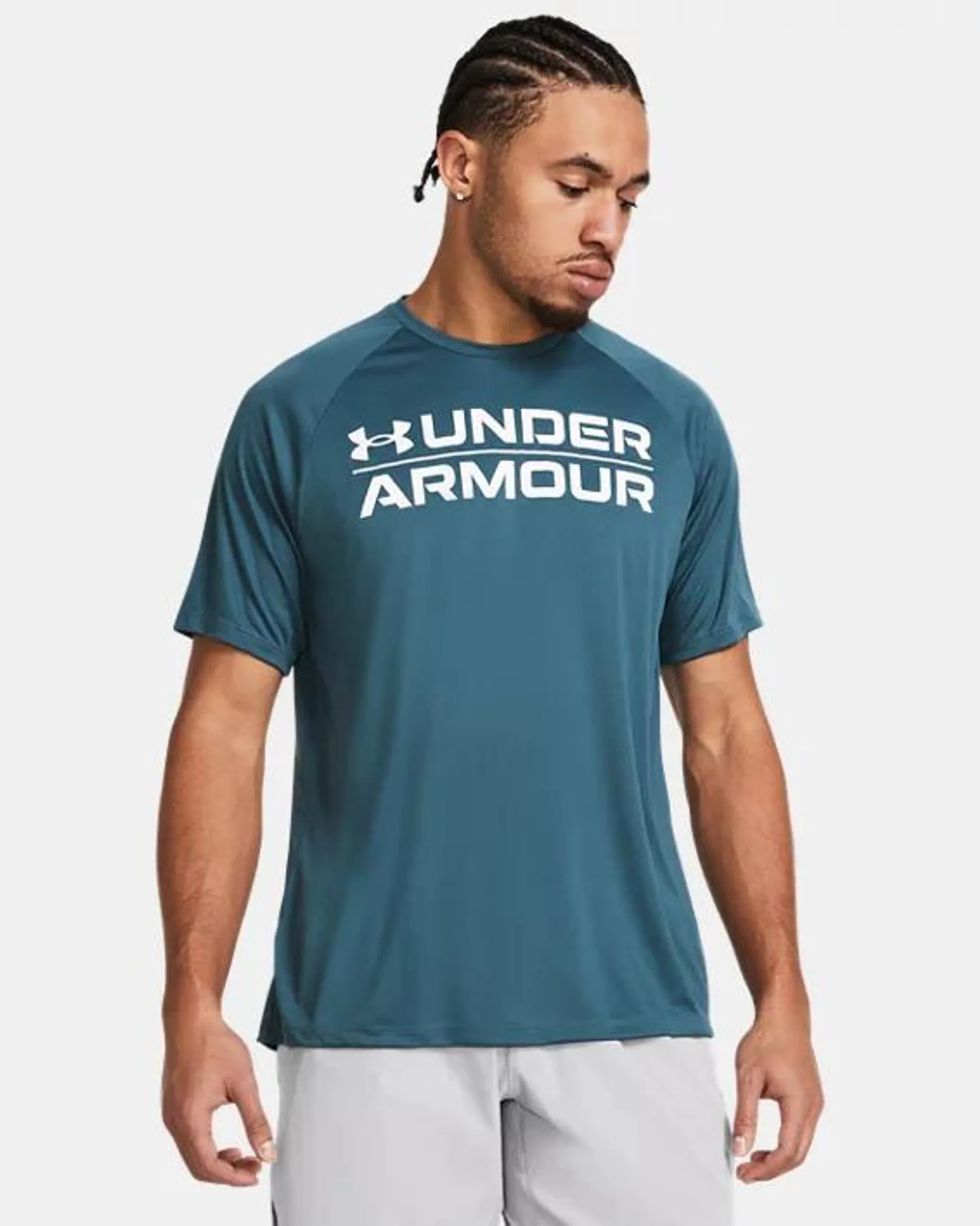 Men's UA Velocity Graphic Short Sleeve Crew