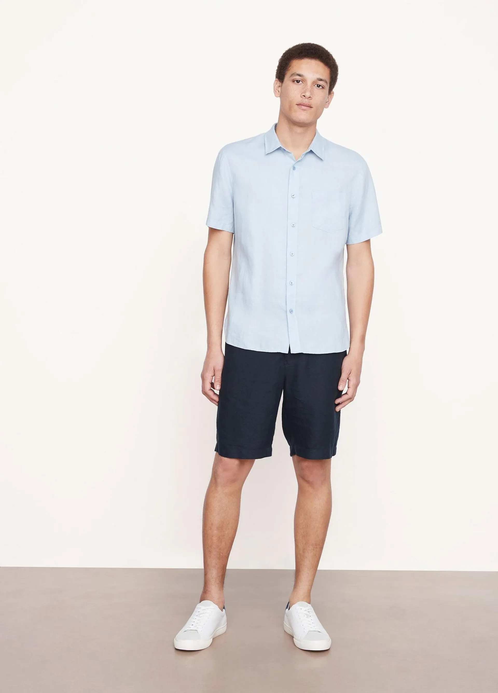 Linen Short-Sleeve Shirt