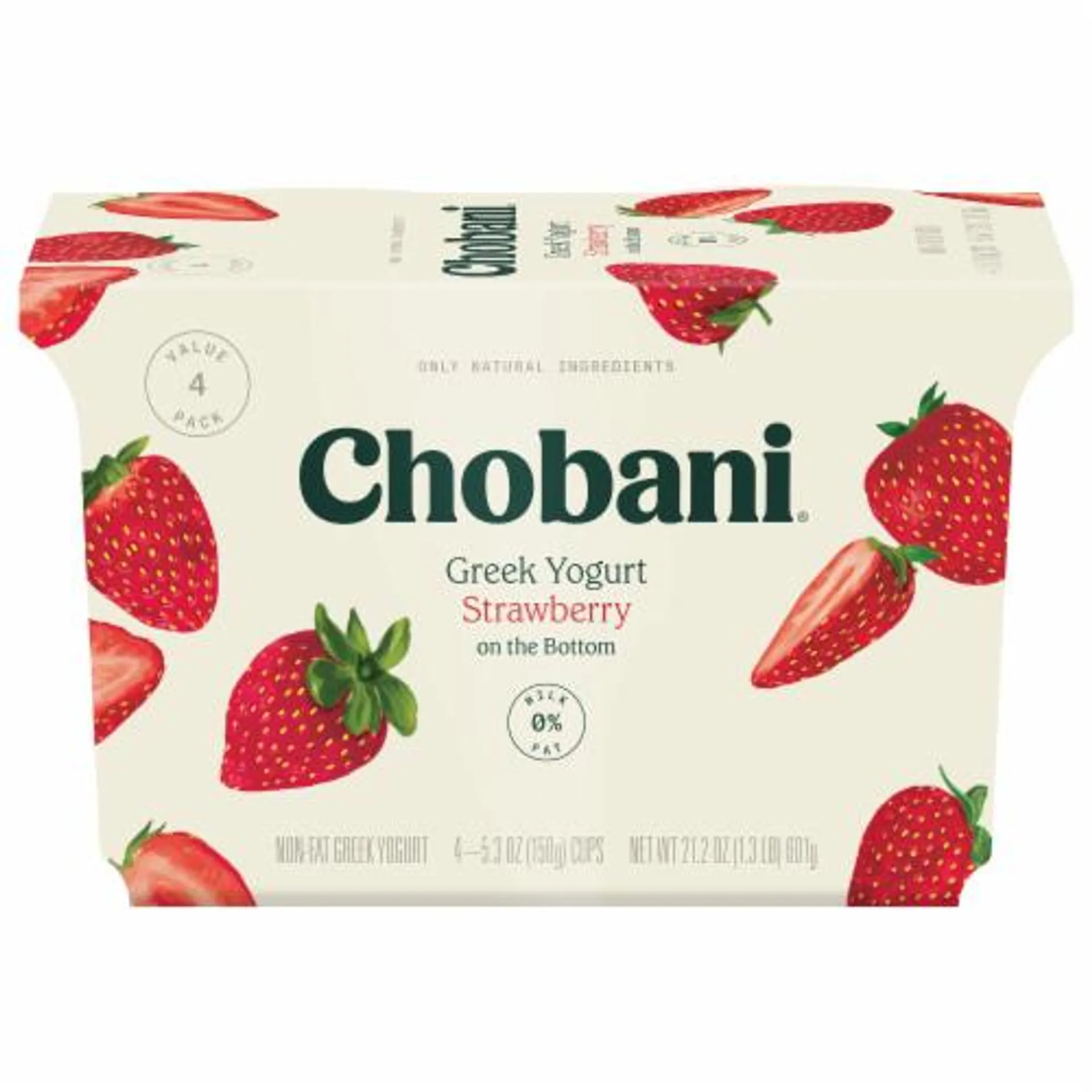 Chobani® Non-Fat Strawberry on the Bottom Greek Yogurt
