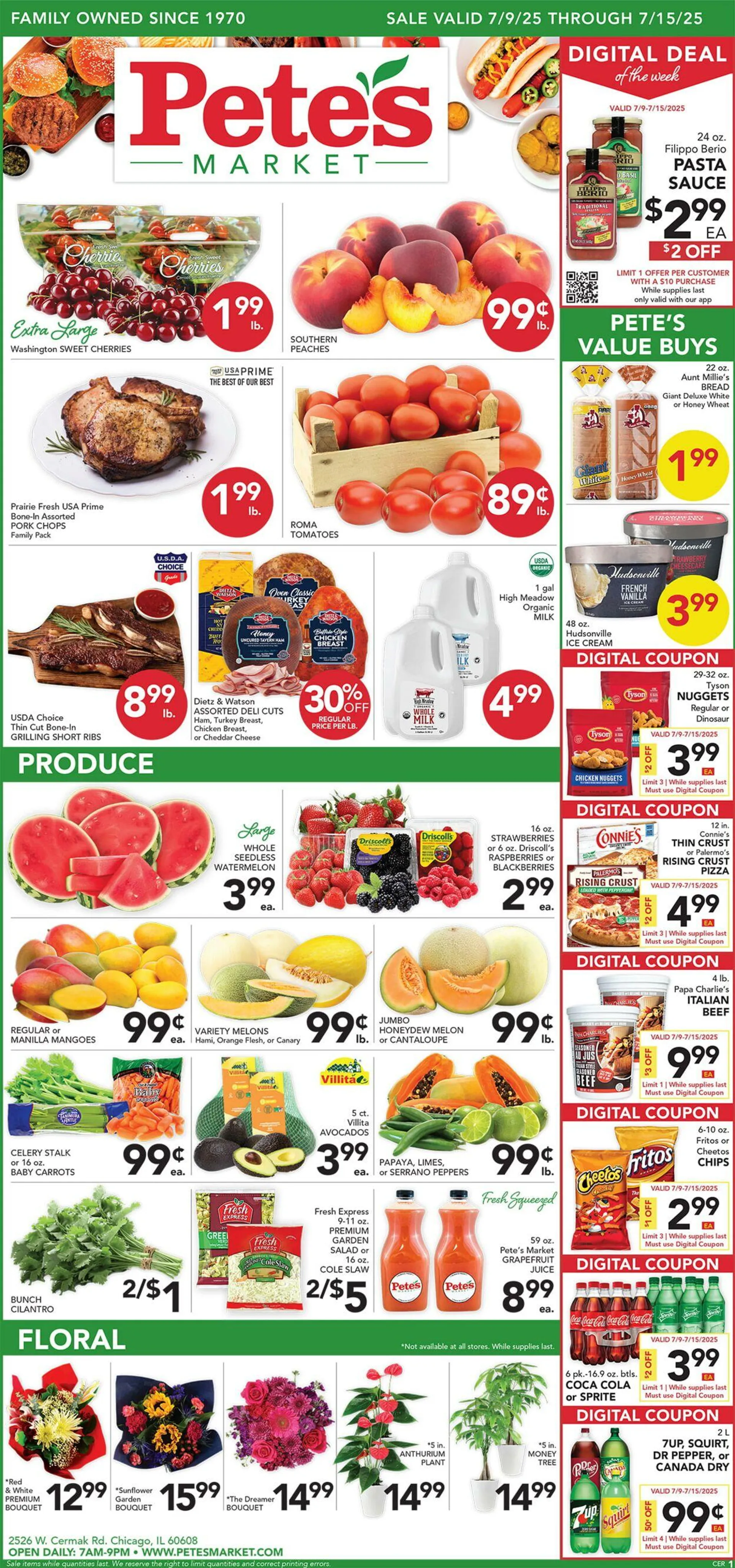 Weekly ad Pete's Fresh Market Current weekly ad from July 2 to July 8 2025 - Page 1