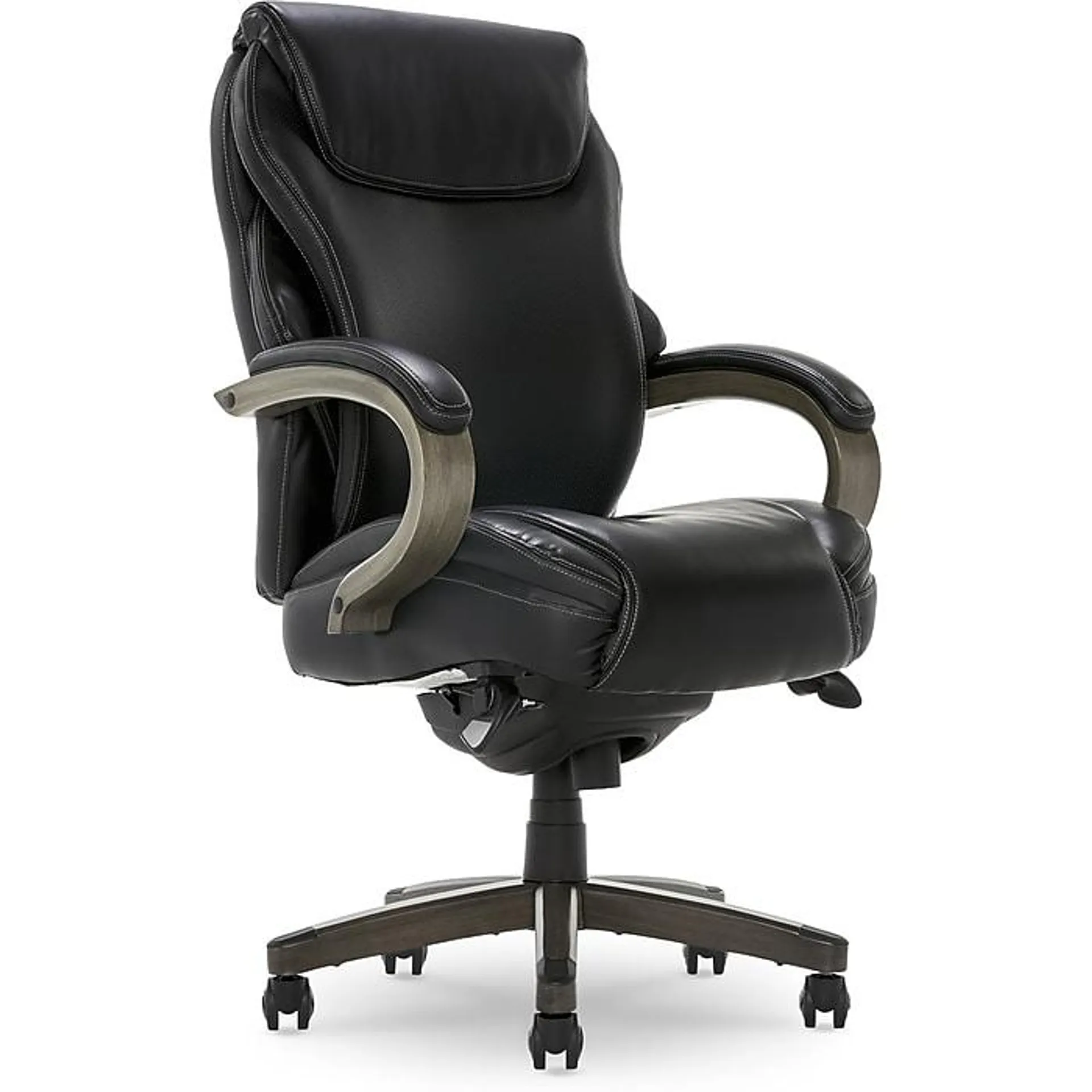 La-Z-Boy Hyland Ergonomic Faux Leather Swivel Executive Chair,