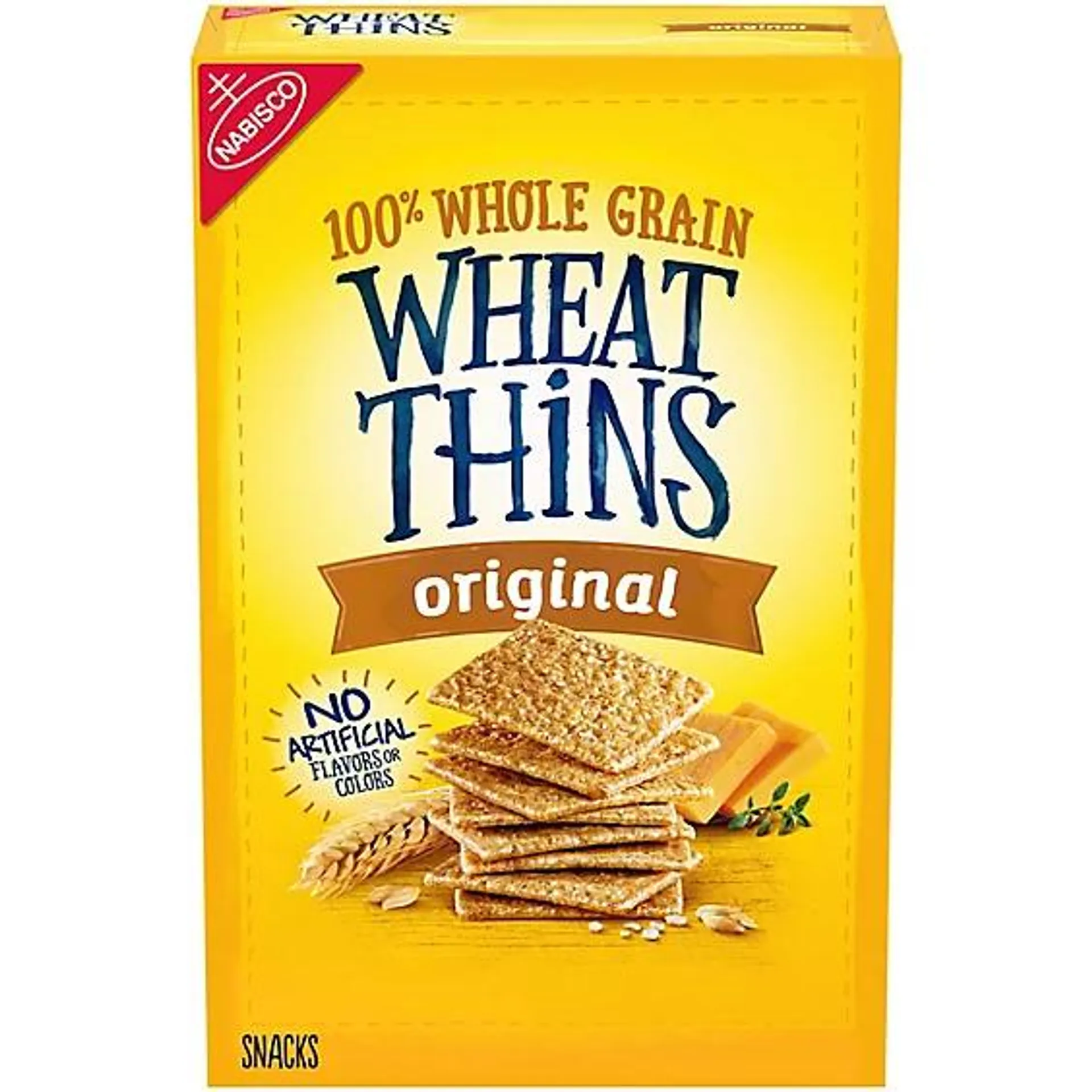 Wheat Thins Original Whole Grain Wheat Crackers - 8.5 Oz